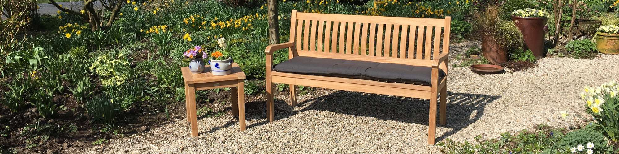 Gartenbänke 200 cm kaufen