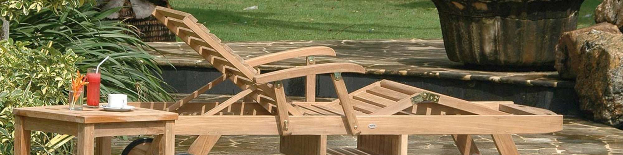 Deckchair Teakholz
