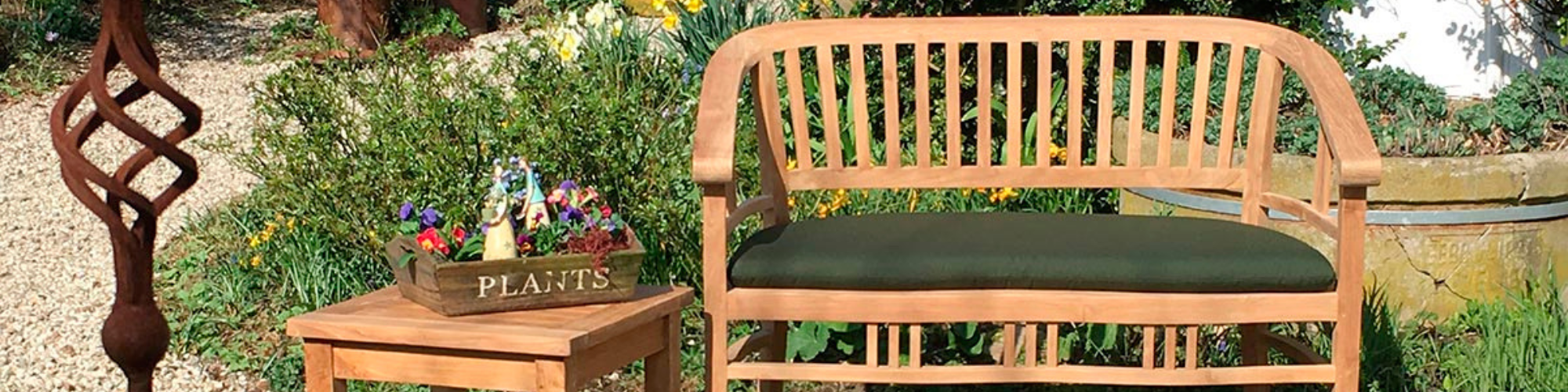 Gartenbank Teakholz 150 cm kaufen