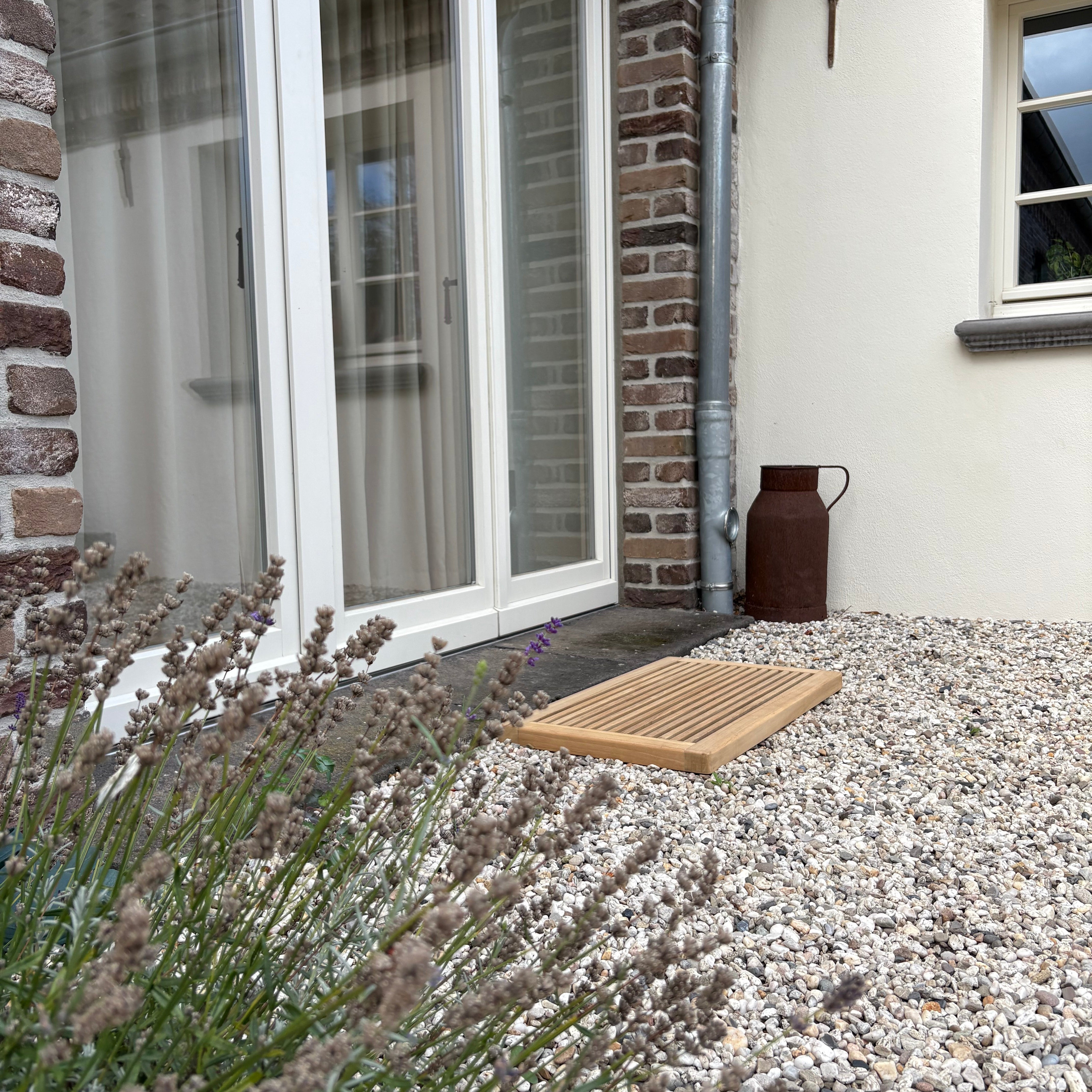 Teak Fußmatte, 45x80cm