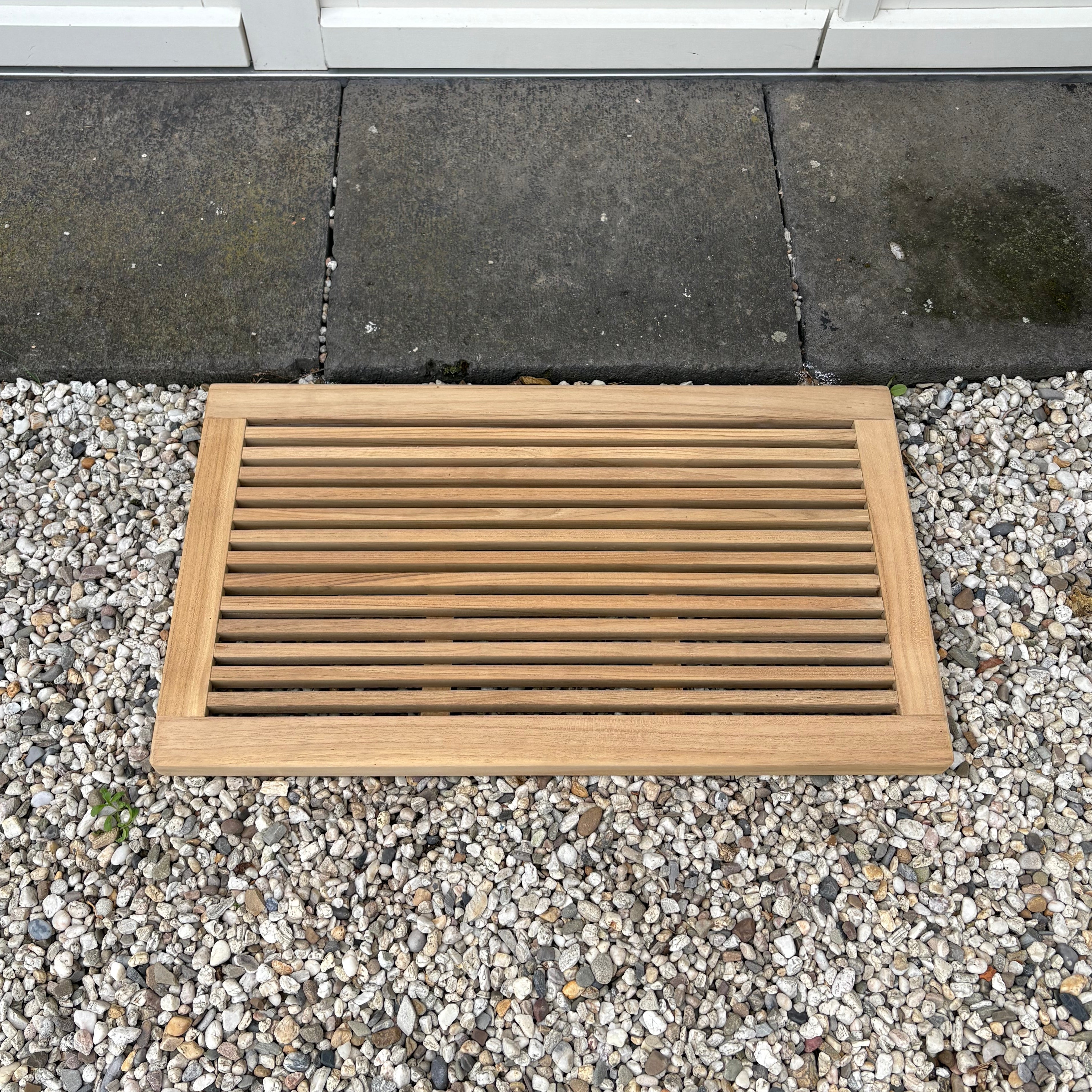 Teak Fußmatte, 45x80cm