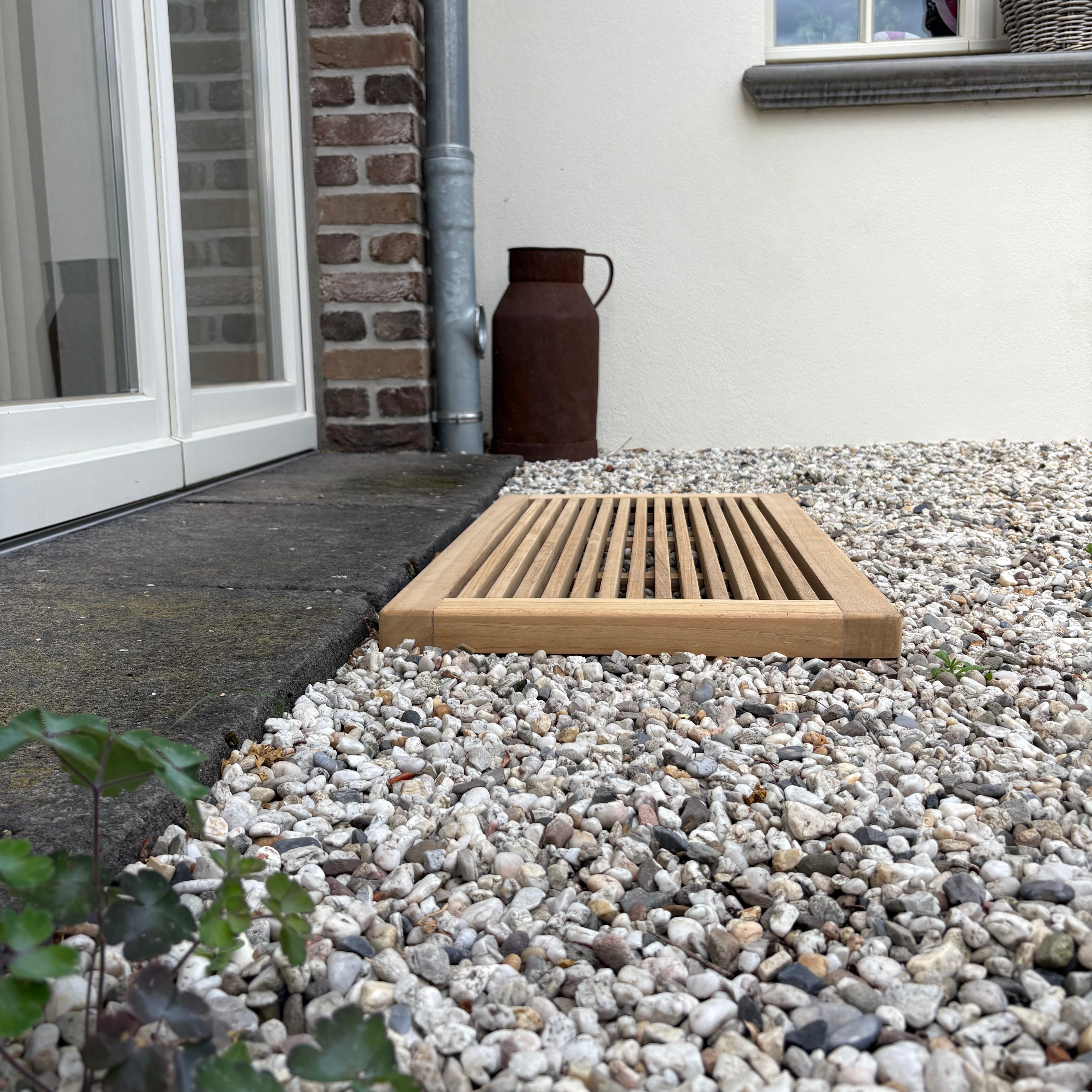 Teak Fußmatte, 45x80cm