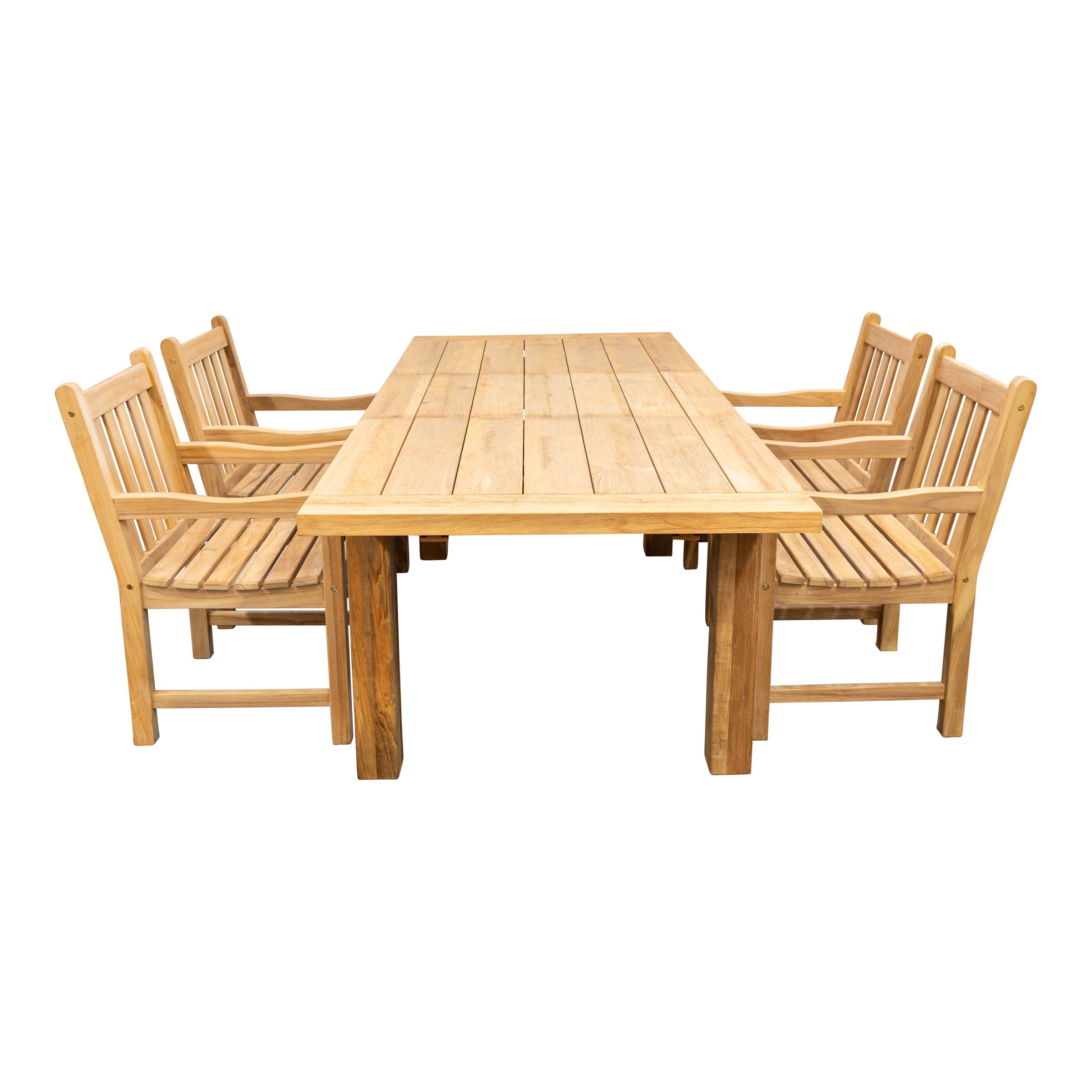 Gartenmöbel Set Milano, 5-teilig, für 4 Personen