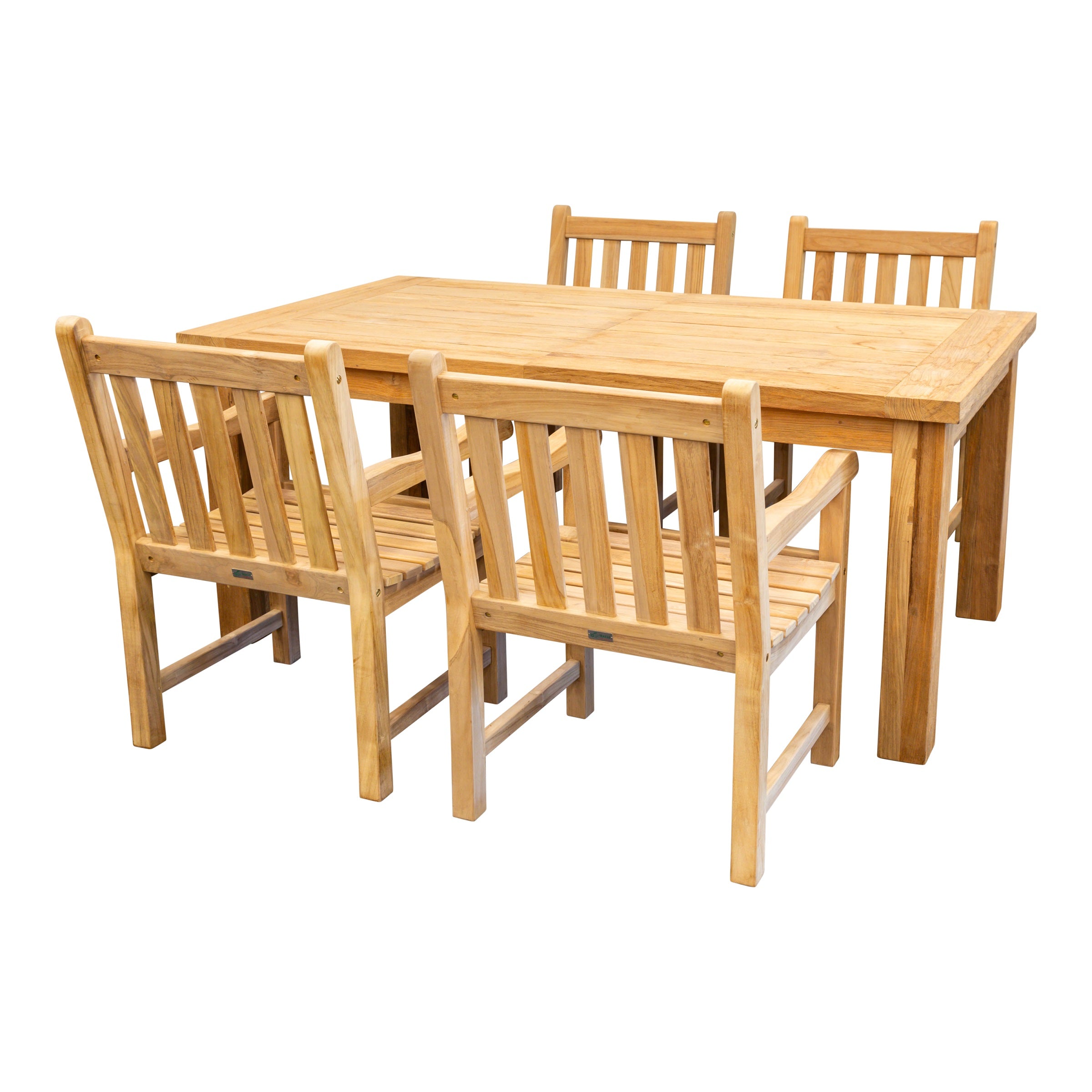 Gartenmöbel Set Milano, 5-teilig, für 4 Personen