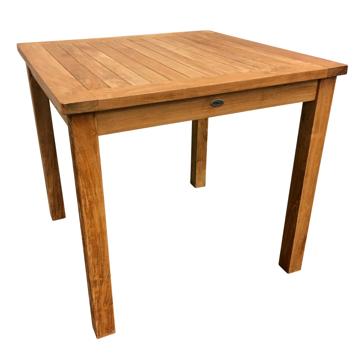 Teak Bistrotisch Classic - quadratisch, 100 x 100cm