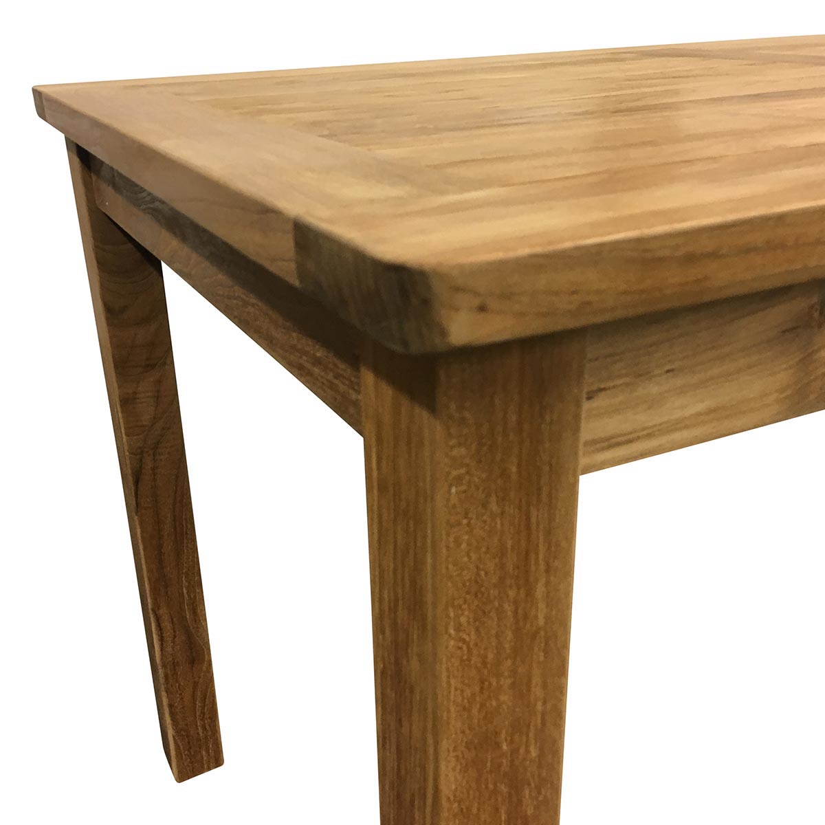 Teak Bistrotisch Classic - rechteckig, 120 x 70cm