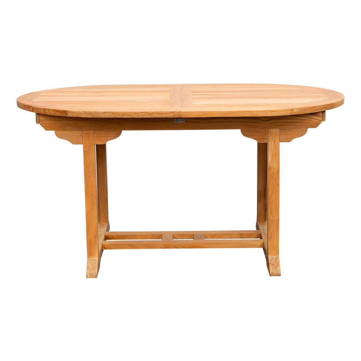 Teak Ausziehtisch Classic - oval, 180/240 x100cm