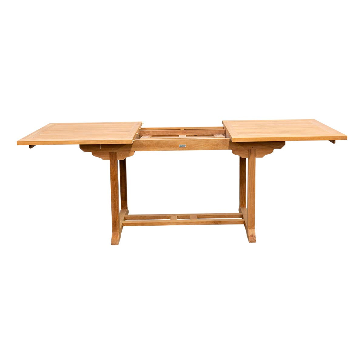 Teak Ausziehtisch Classic - rechteckig, 150/210 x 90 cm