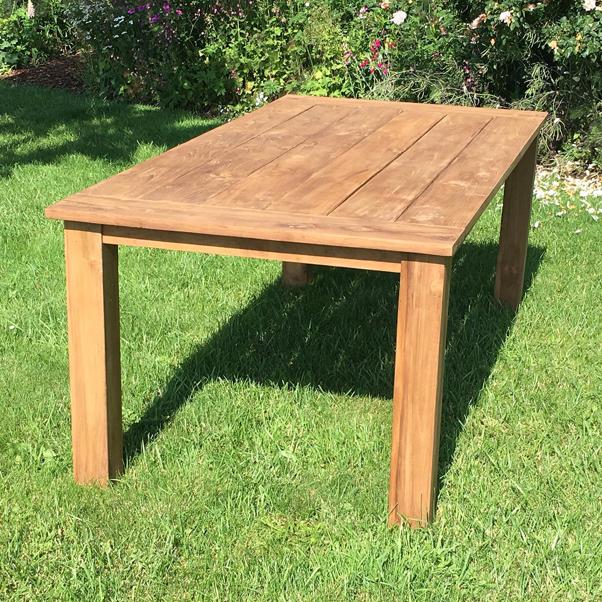 Sarah Gartentisch, rustikal, 220x100 cm