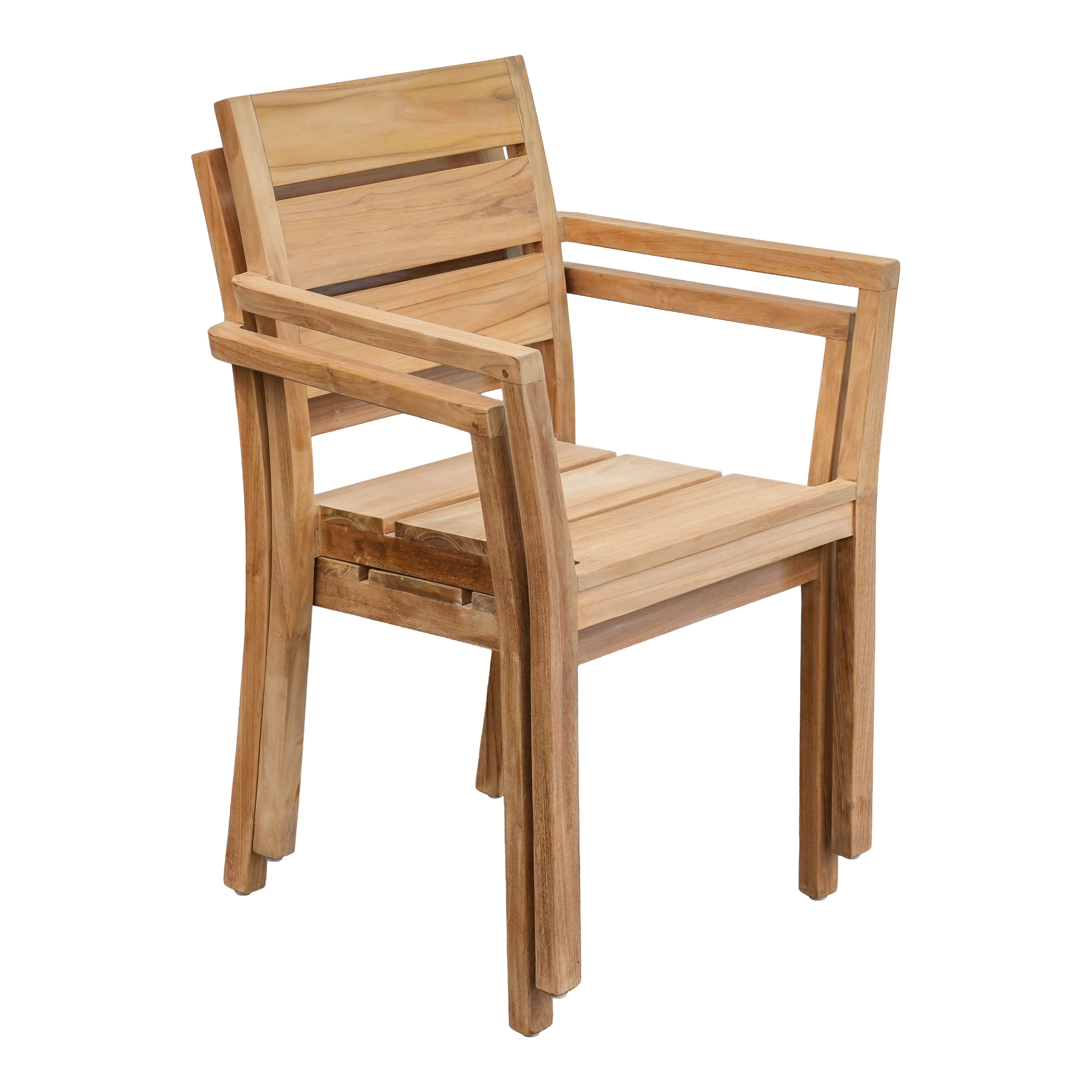 Teak Gartensessel Diego, stapelbar