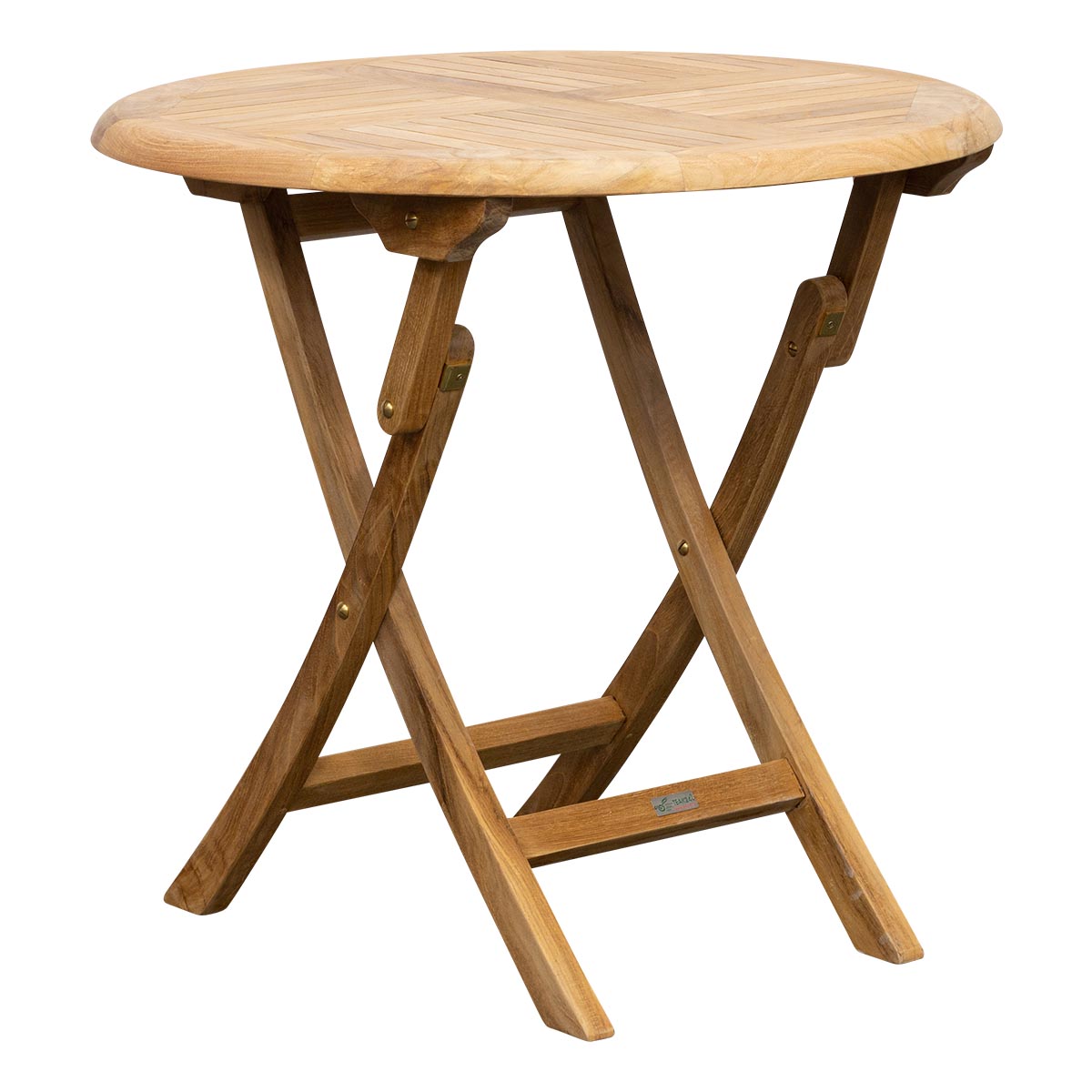 Teak Klapptisch Henley - rund, 80 cm