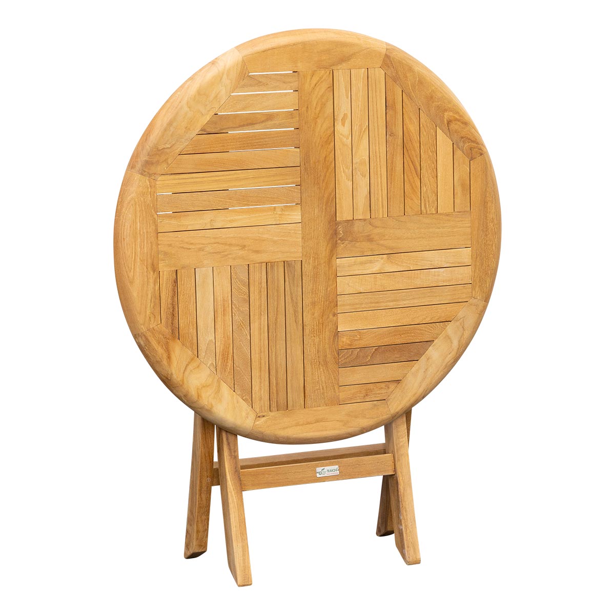 Teak Klapptisch Henley - rund, 80 cm