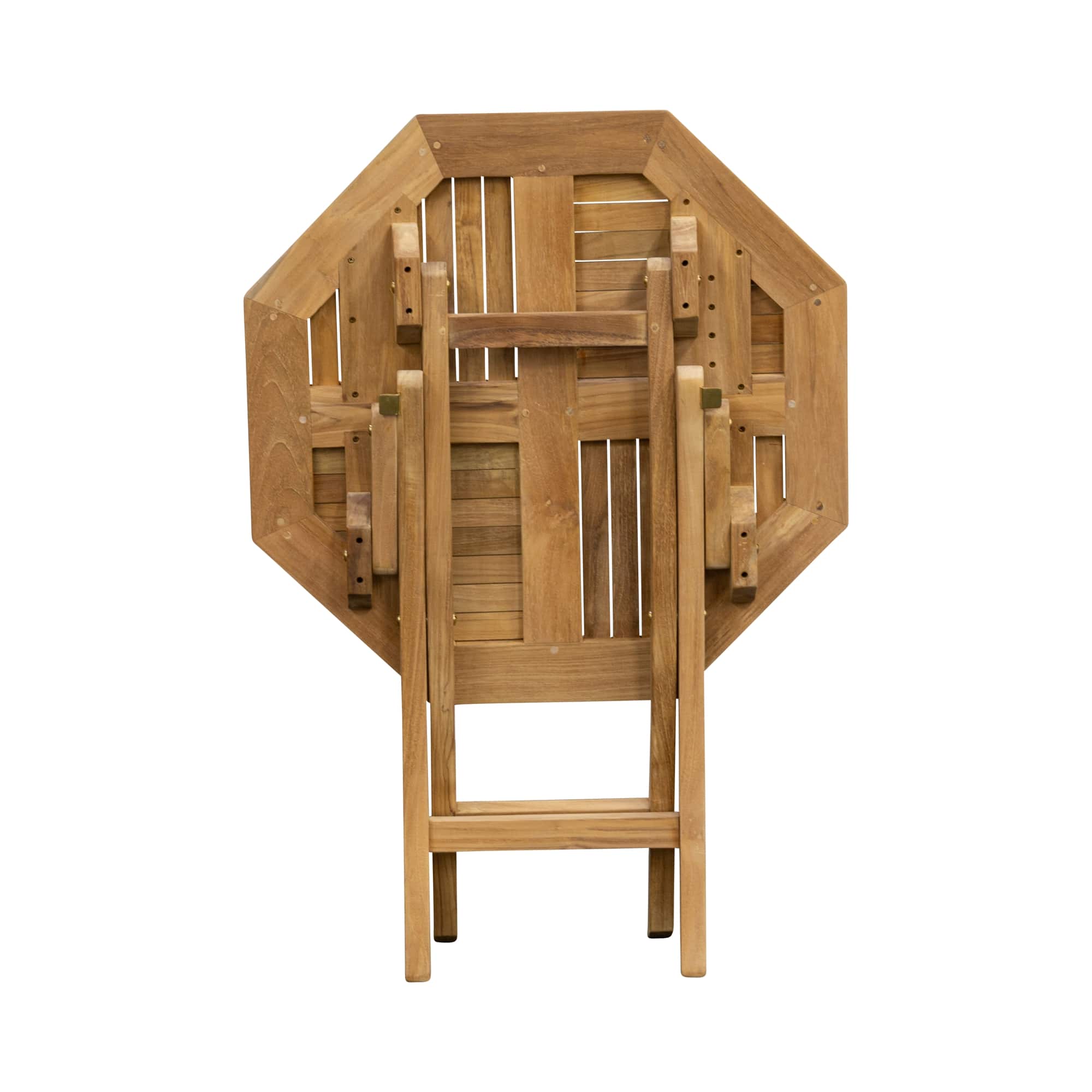 Teak Klapptisch Henley - achteckig, 80 x 80 cm