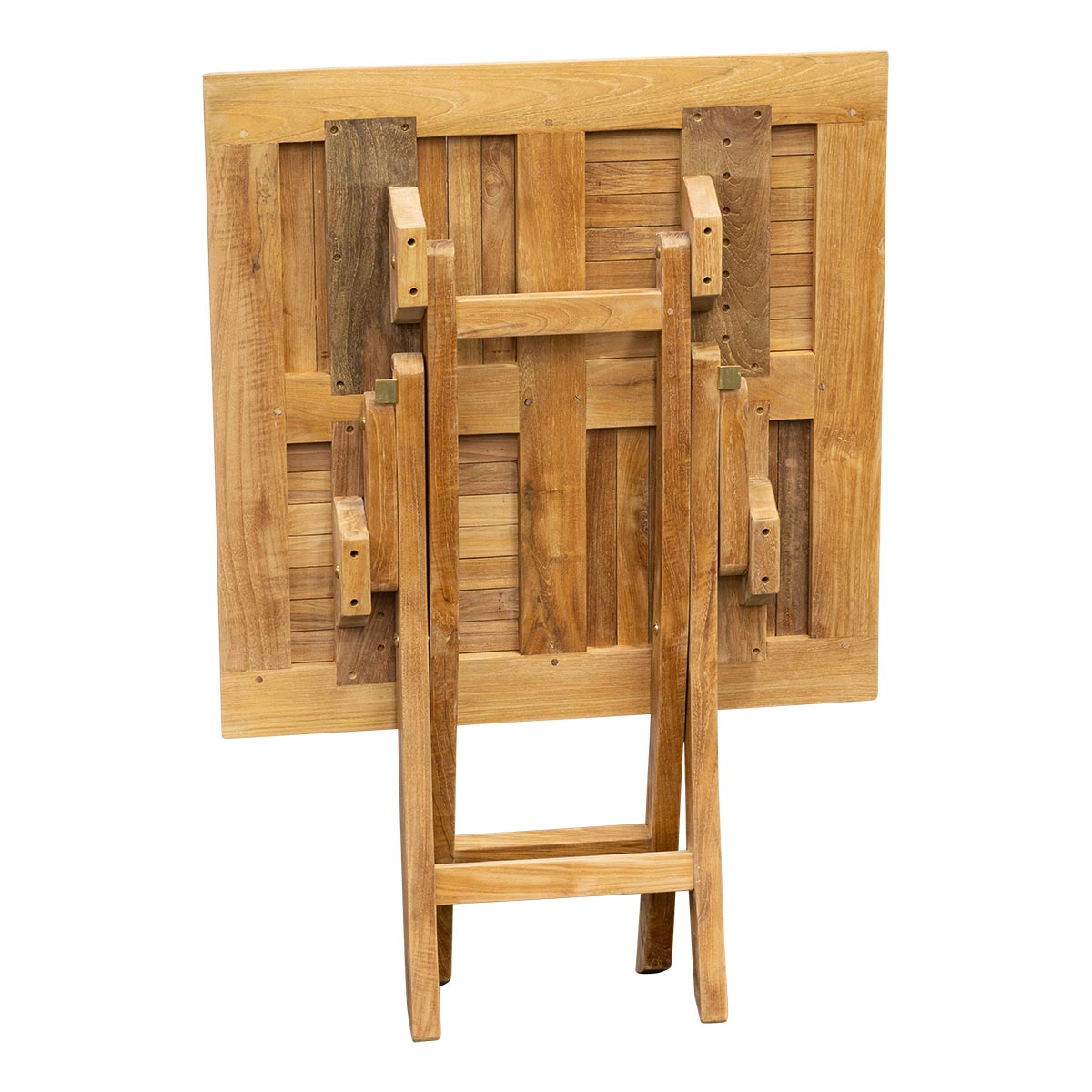 Teak Klapptisch Henley - Quadratisch, 80 x 80 cm