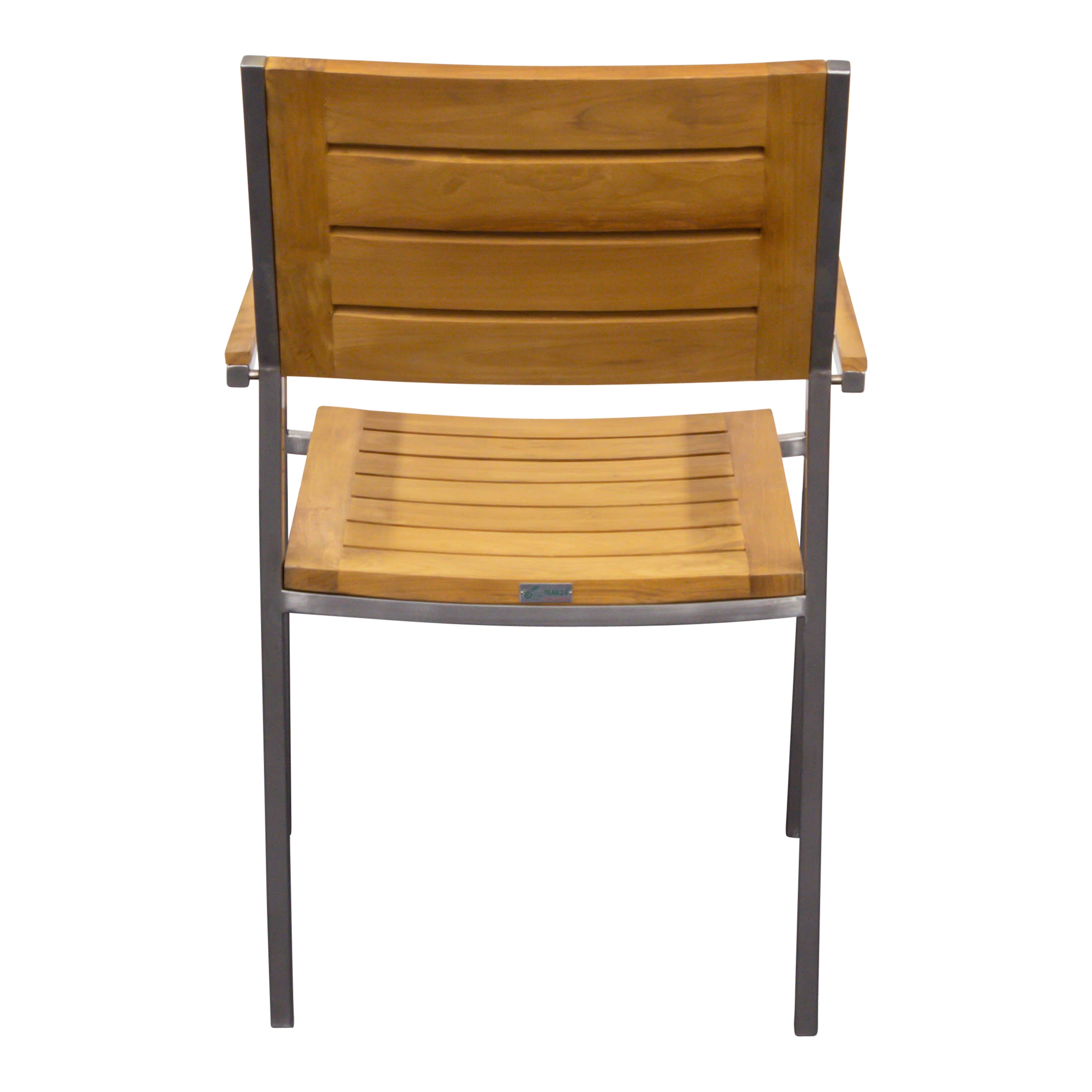 Teak Gartensessel Enova mit Edelstahl, Restposten