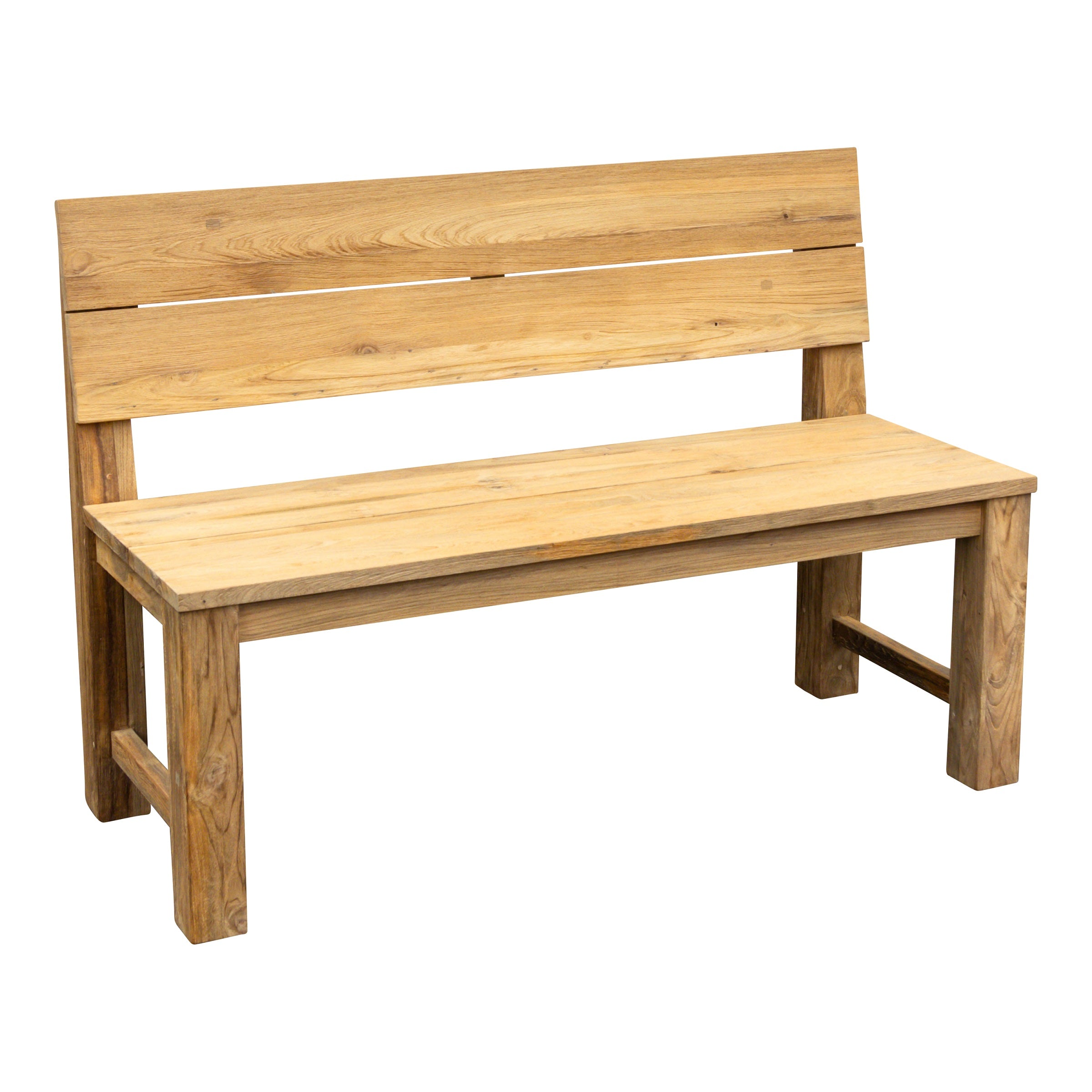 Teak Gartenbank Porto, 130 cm