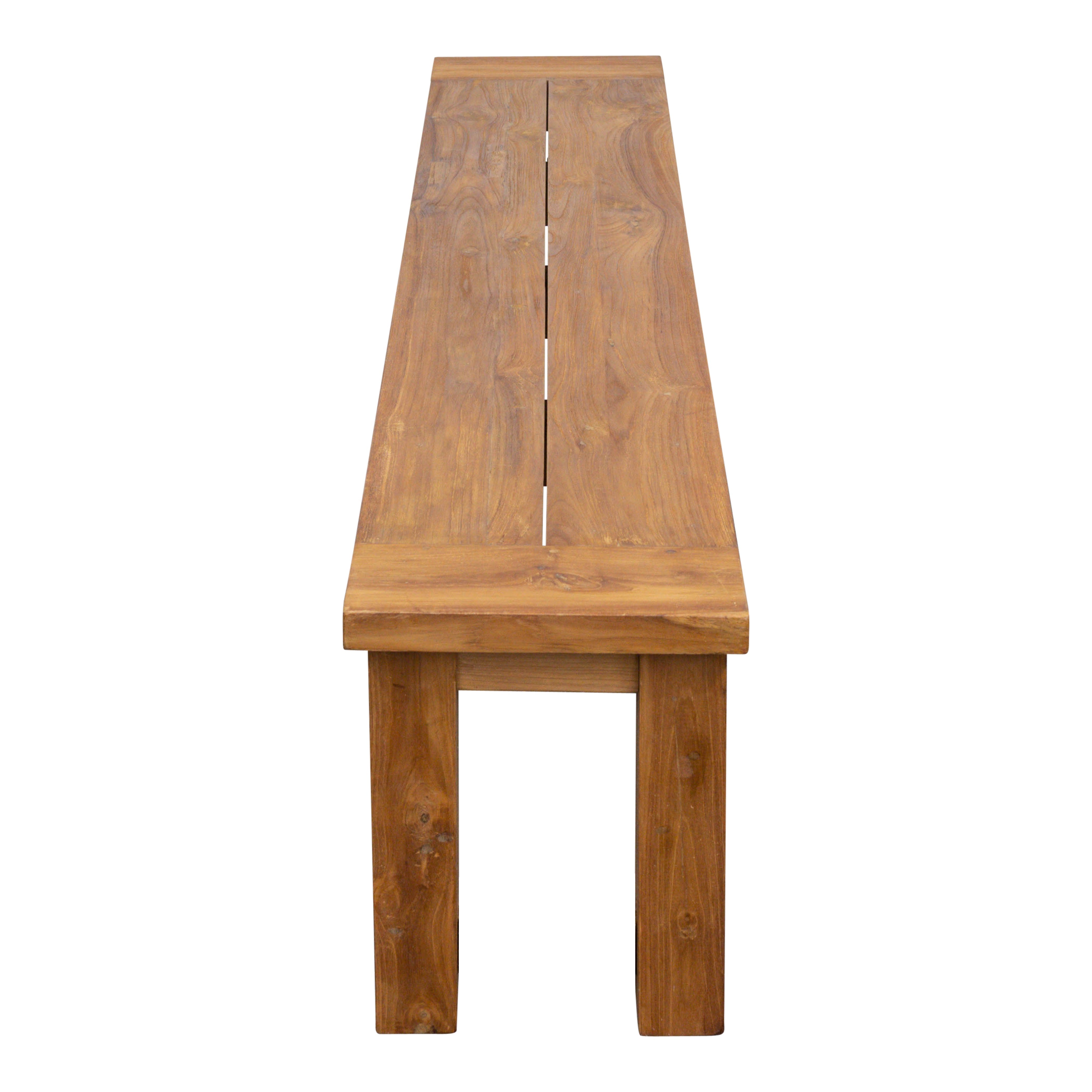 Teak Gartenbank Sarah, rustikal, 180 cm