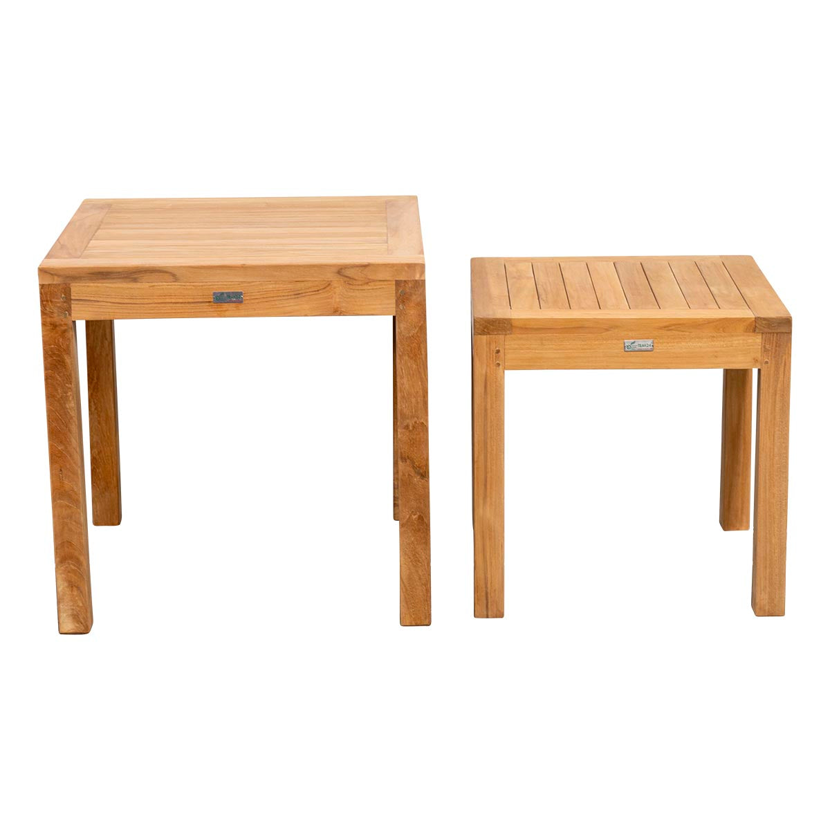 Teak Beistelltisch Bristol, 60 x 60 x 60cm