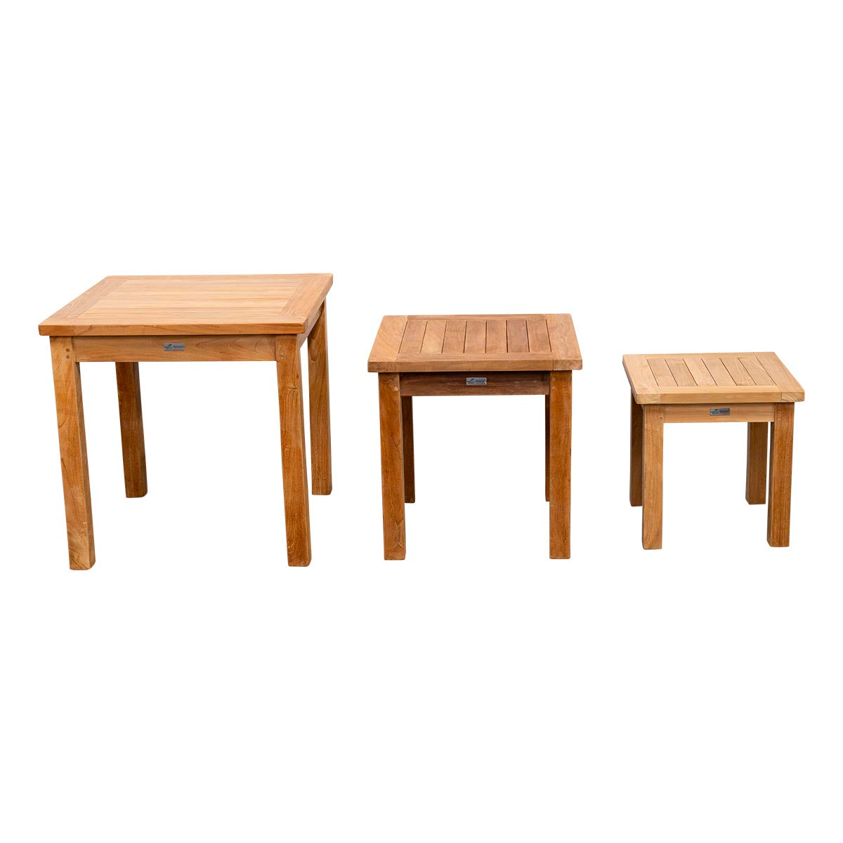 Teak Beistelltisch Kendari, 60 x 60cm