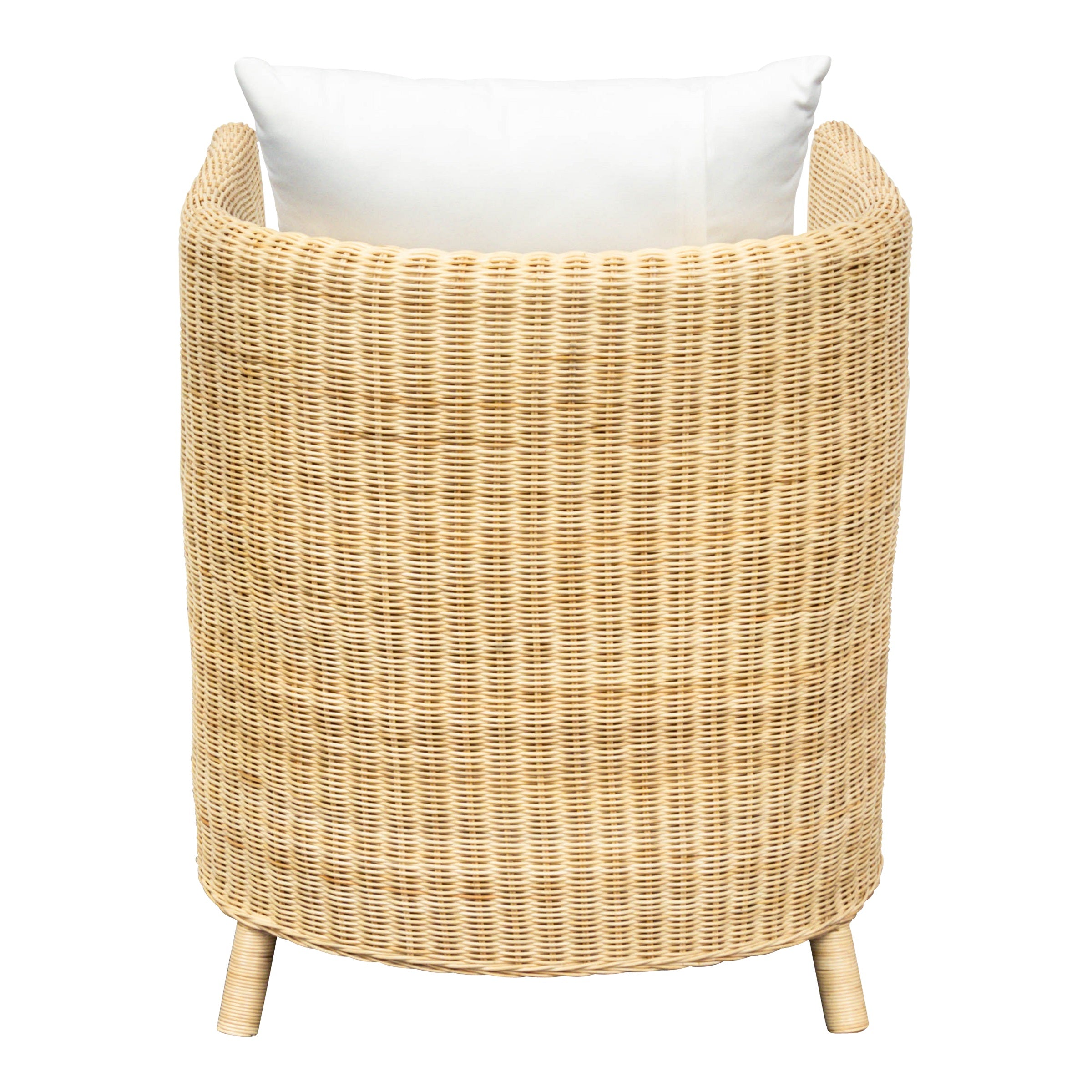 Rattansessel Hiltona, natur, inkl. Kissen