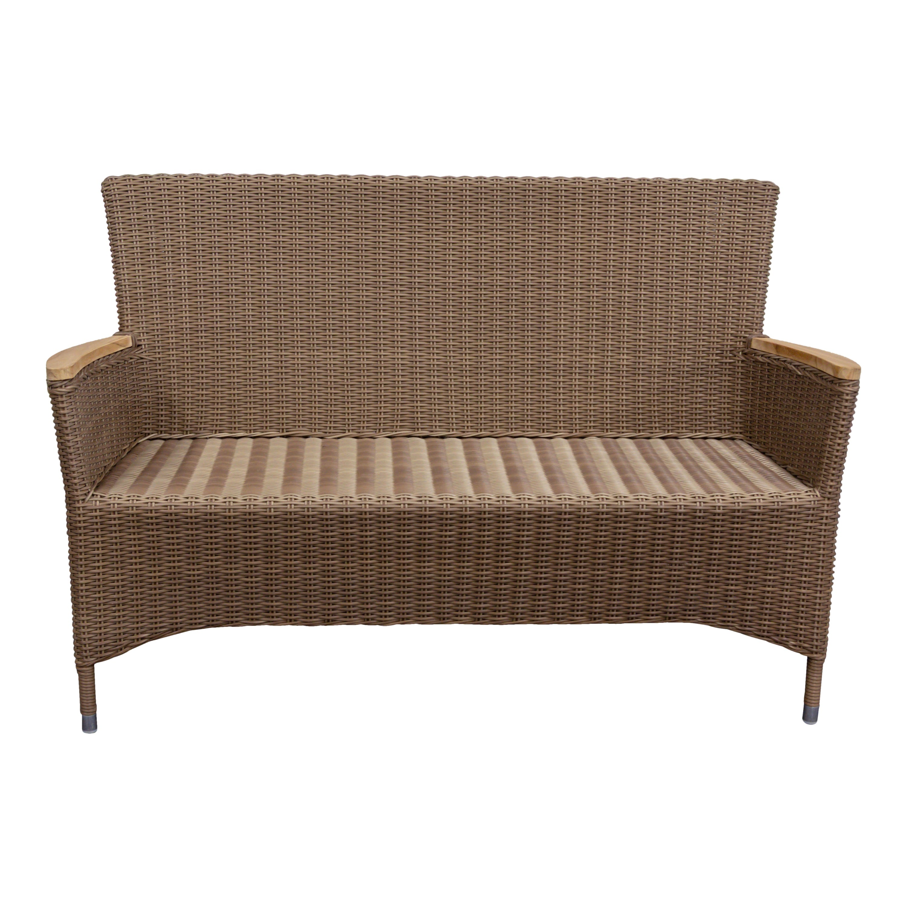 Geflechtsofa Sapporo, kubu natur