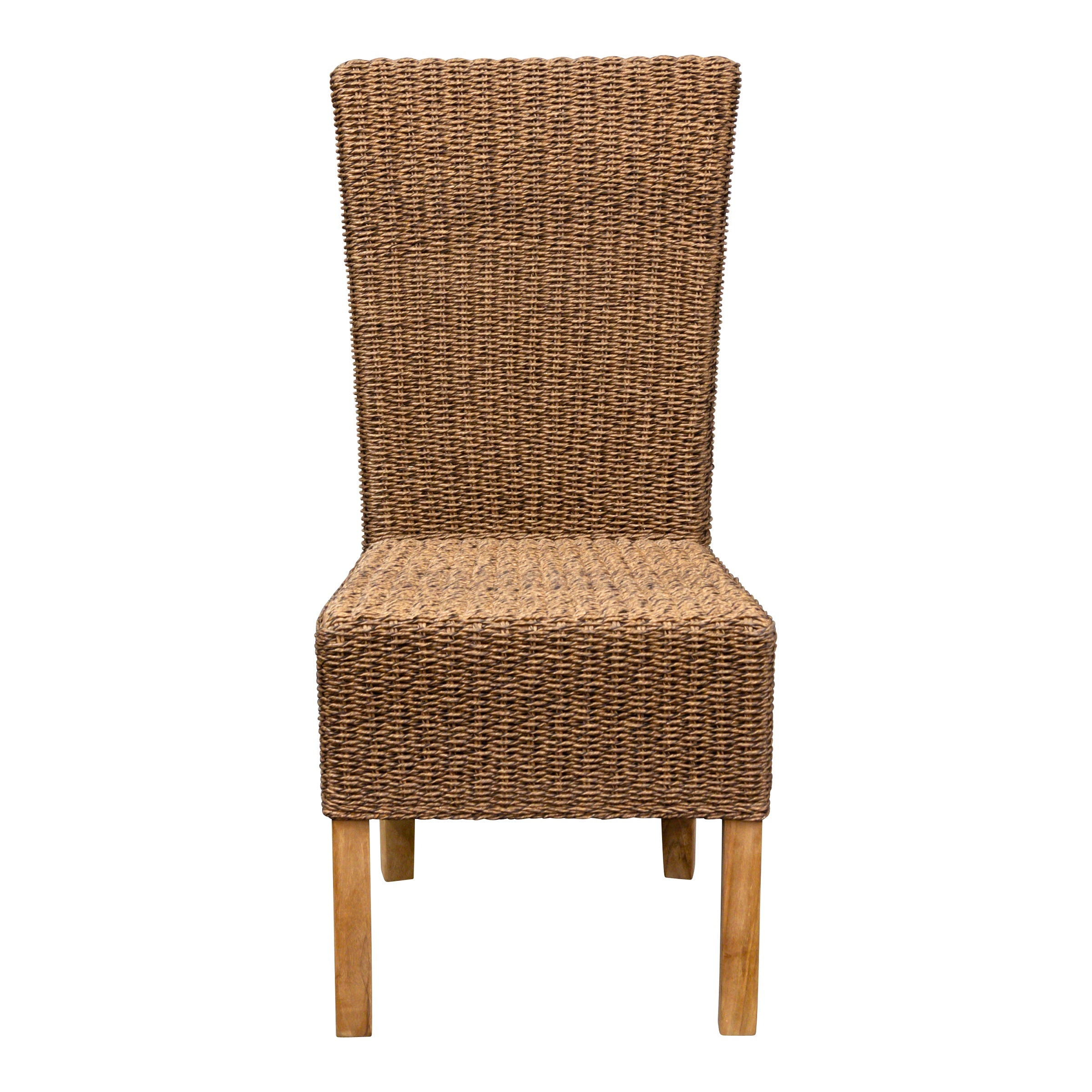 Gartenstuhl Hamburg, Polyrattan, braun, Einzelstück