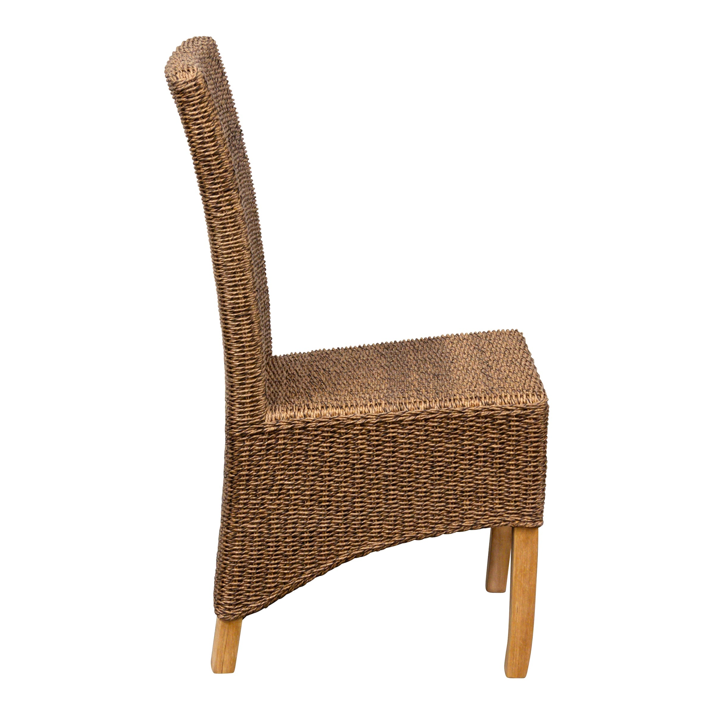 Gartenstuhl Hamburg, Polyrattan, braun, Einzelstück