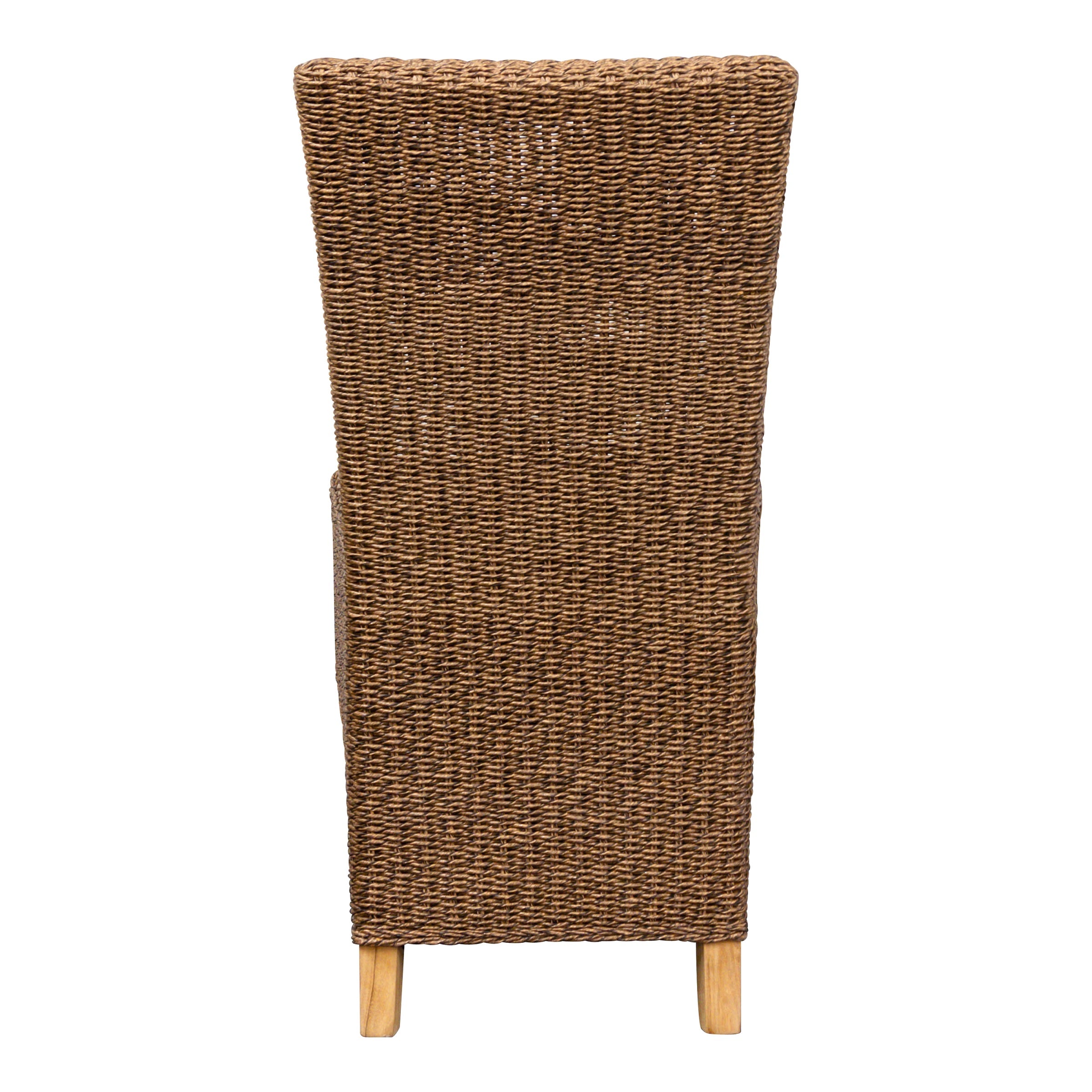 Gartenstuhl Hamburg, Polyrattan, braun, Einzelstück