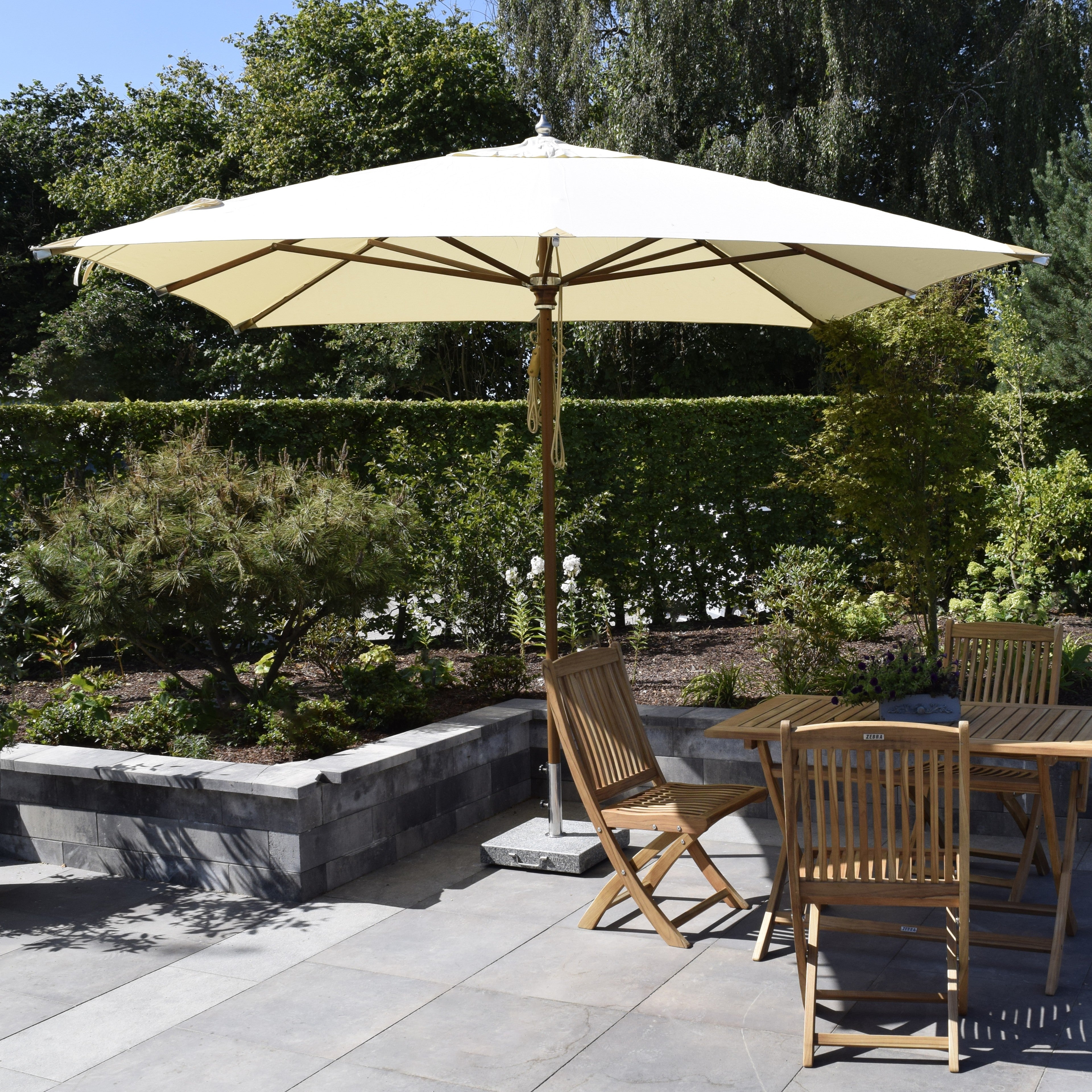 Sonnenschirm Samba, 3x3m, beige