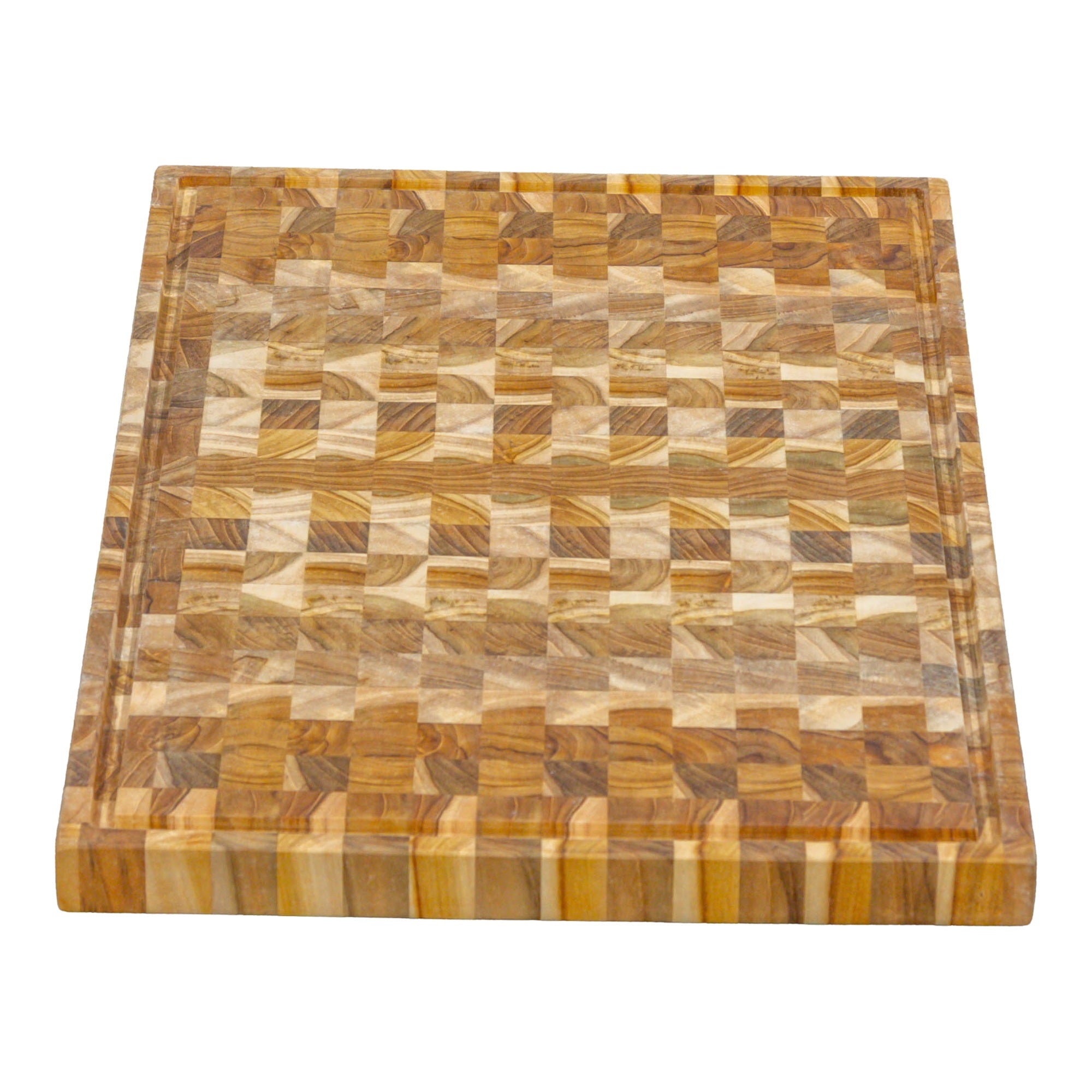 Schneidebrett Teakholz, 45x30x2,5cm, L