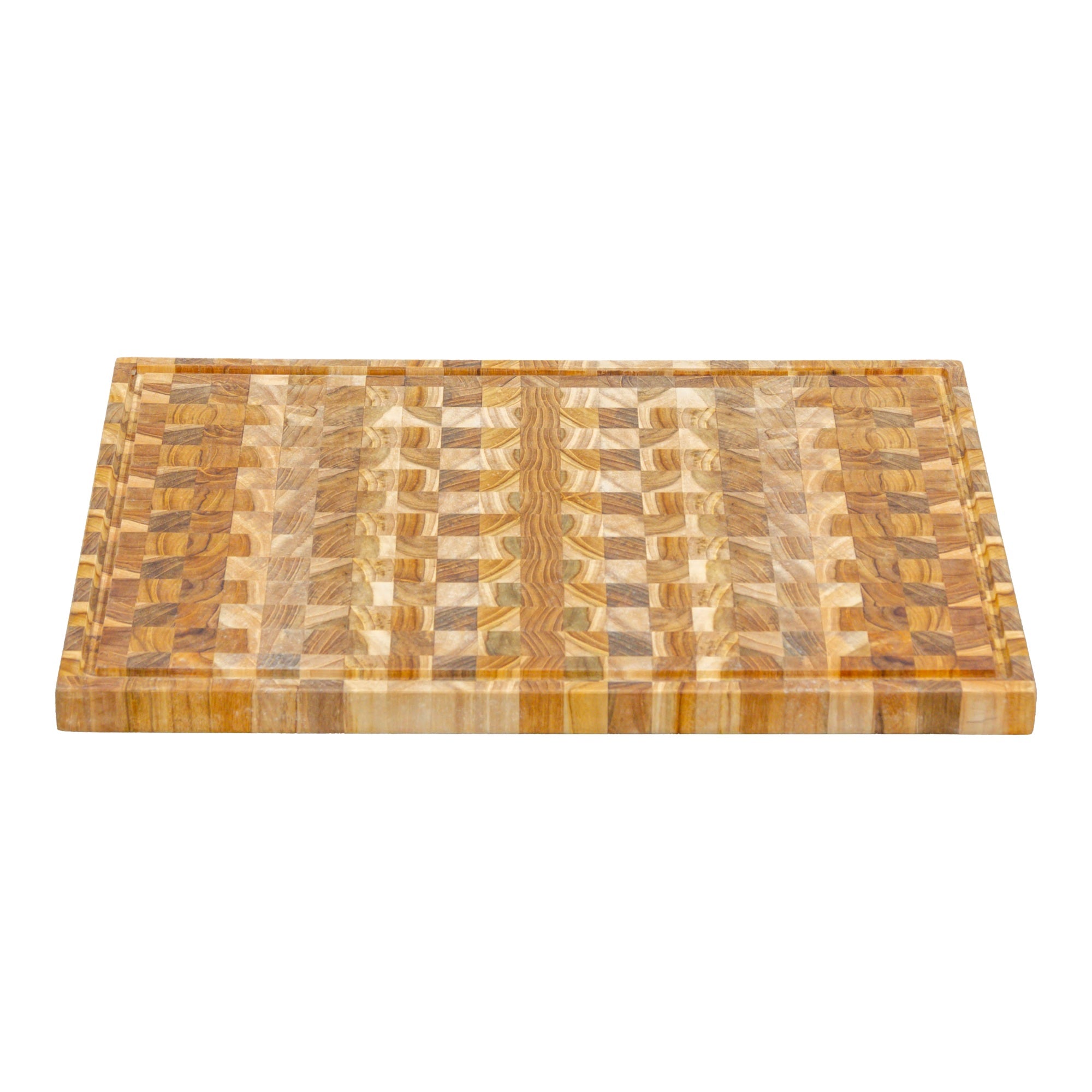 Schneidebrett Teakholz, 45x30x2,5cm, L