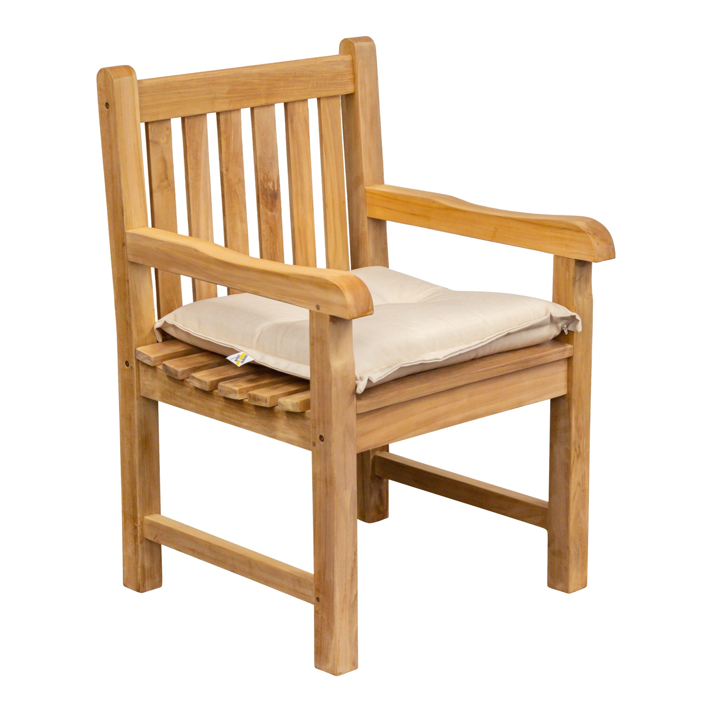 Teak Gartensessel Classic, verschraubt, Selbstmontage