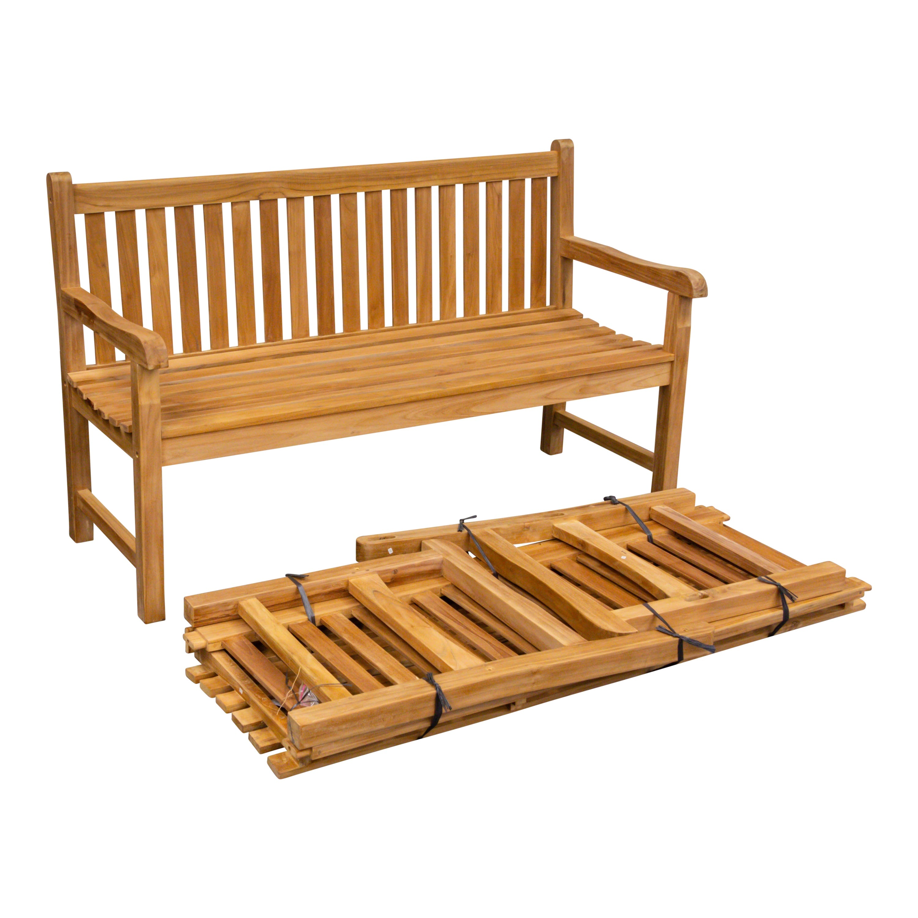 Gartenbank Classic, 130cm, zerlegt