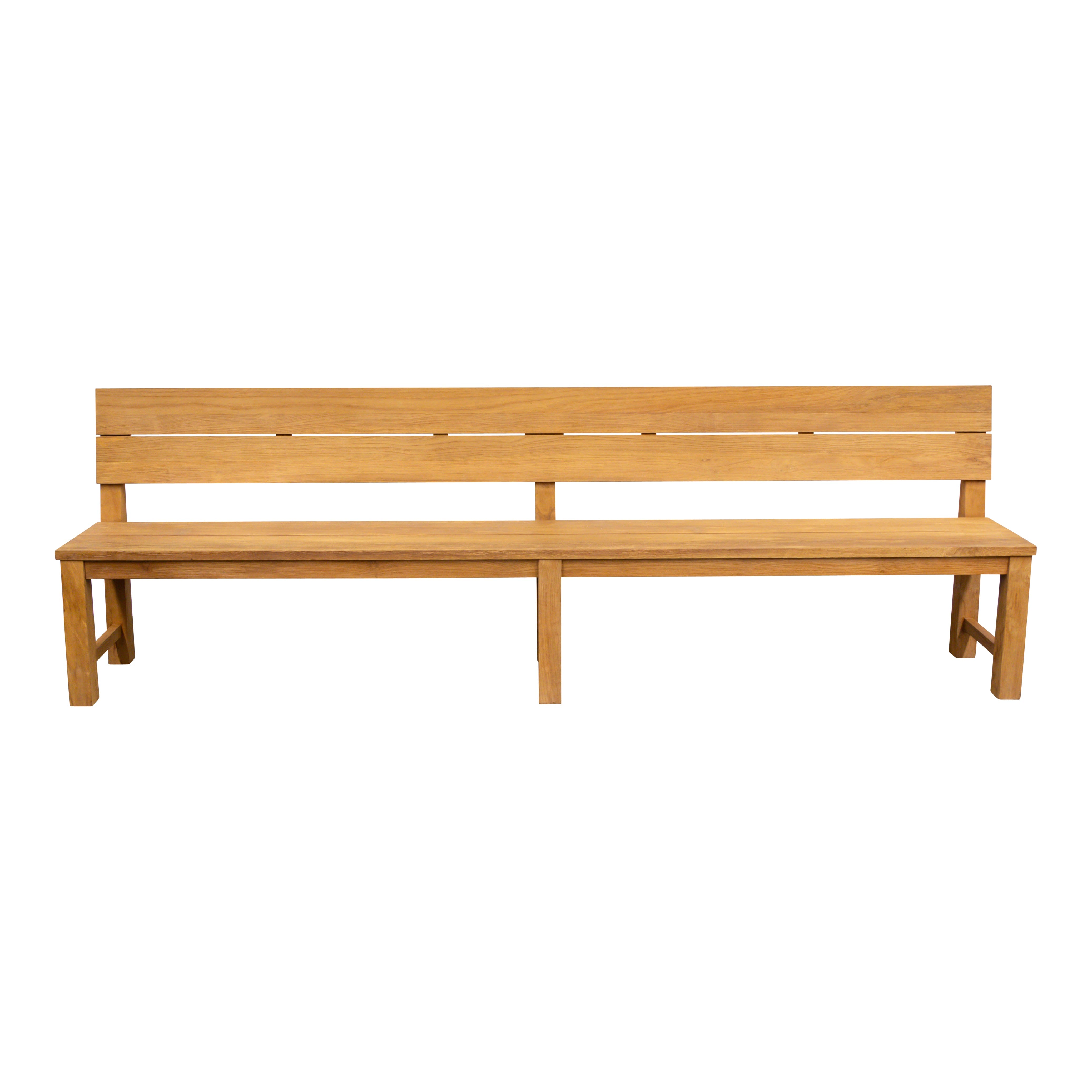 Teak Gartenbank Porto, 290 cm