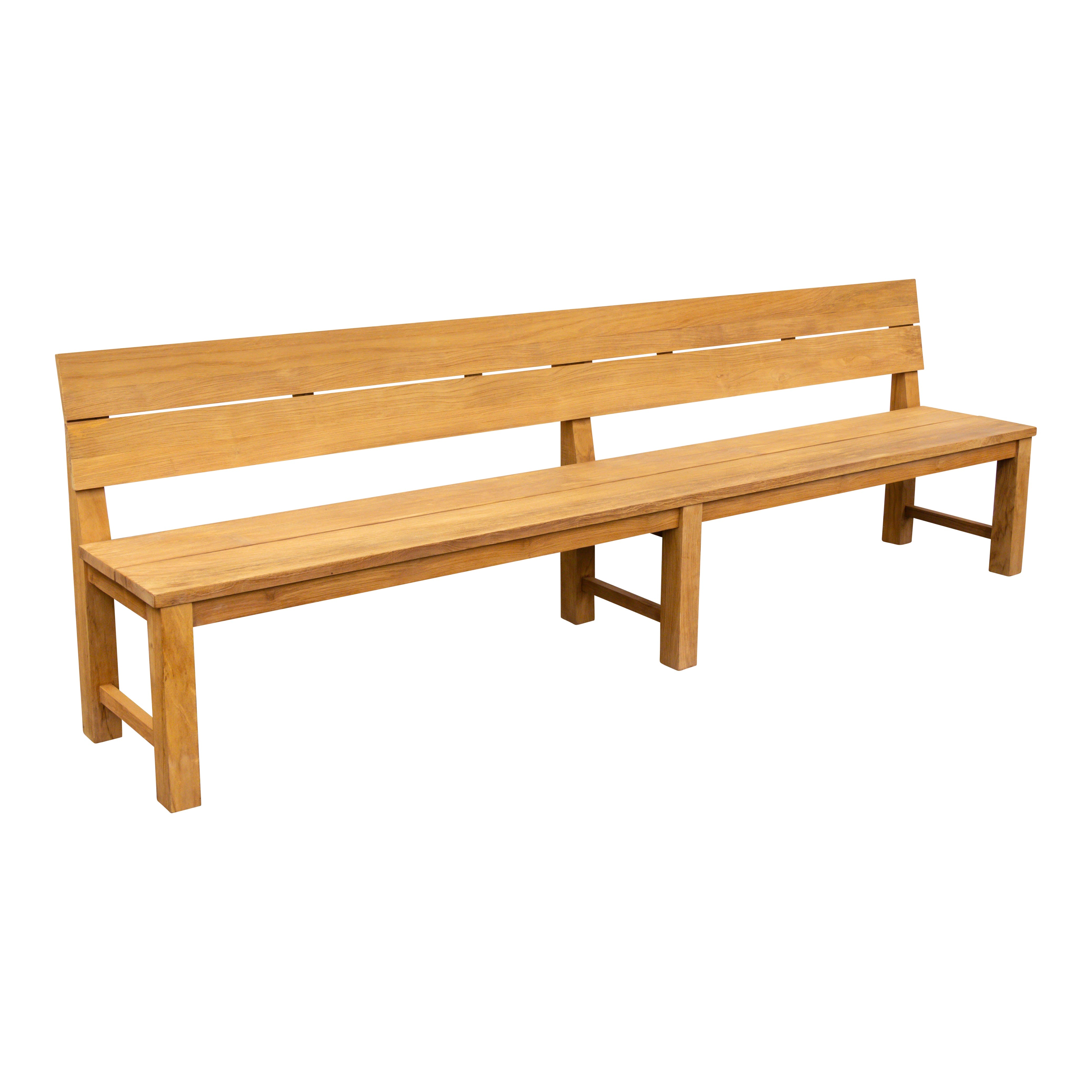 Teak Gartenbank Porto, 290 cm