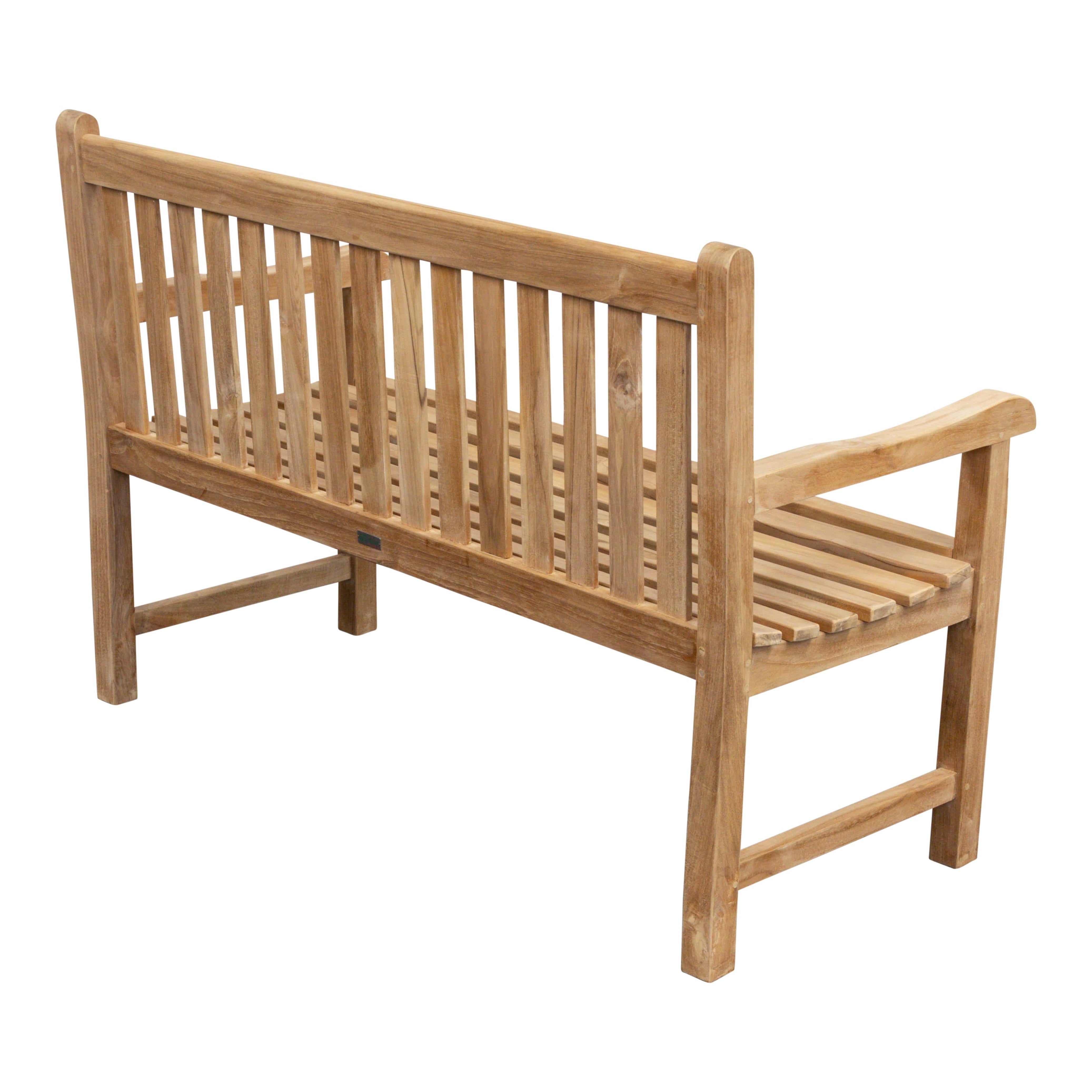 Teak Gartenbank Classic, 100 cm