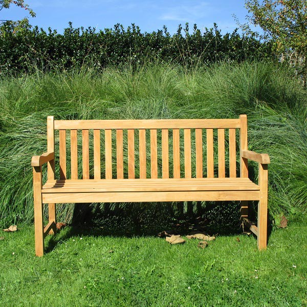 Teak Gartenbank Classic, 130 cm