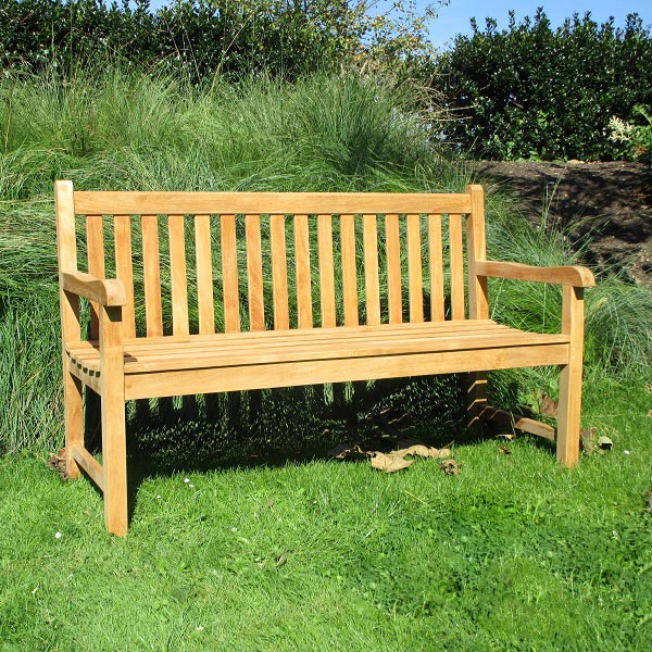 Teak Gartenbank Classic, 100 cm