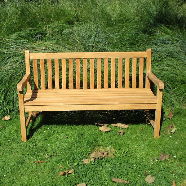 Teak Gartenbank Classic, 130 cm