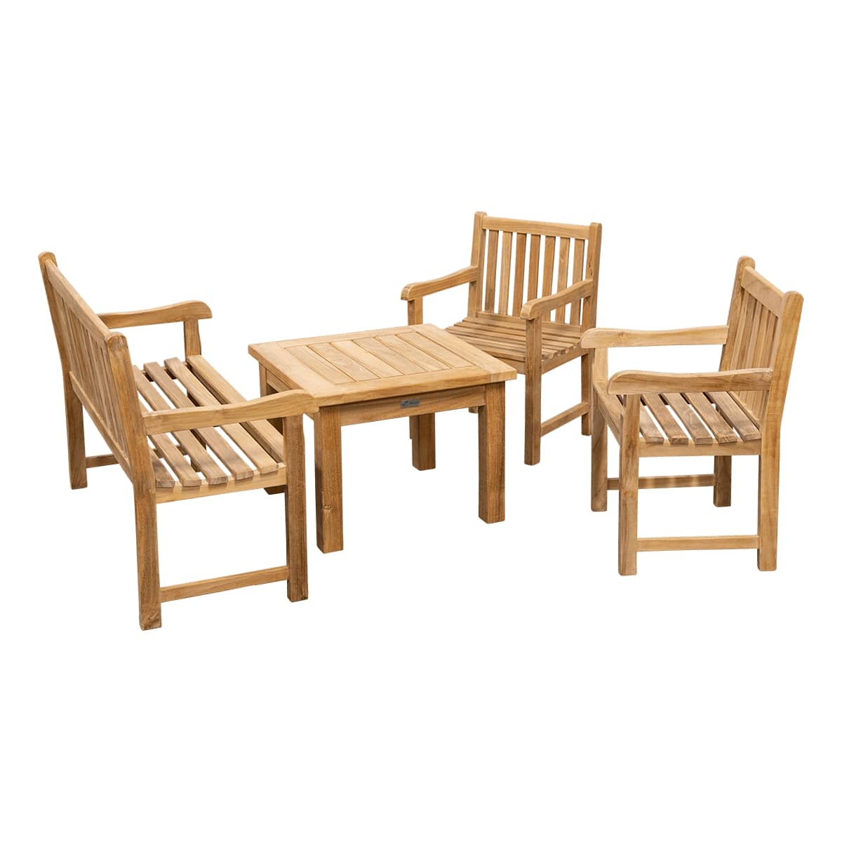 Teak Kinderbank Classic, 90cm