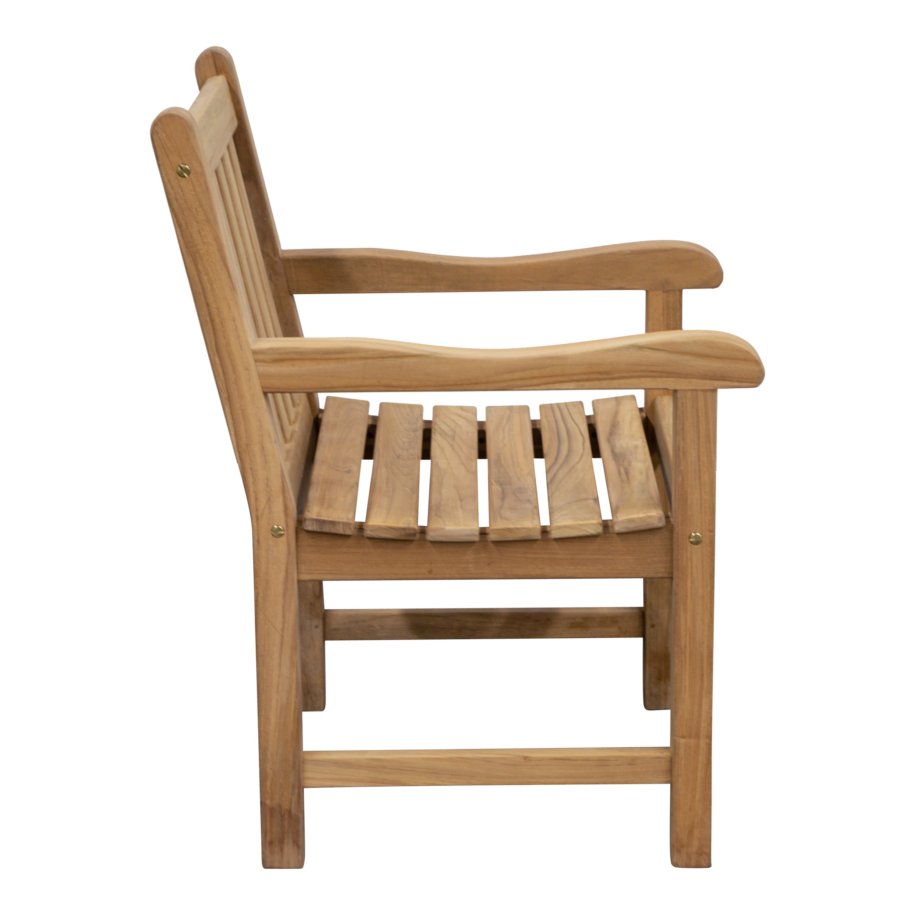 Teak Gartensessel Riva, verschraubt, Selbstmontage