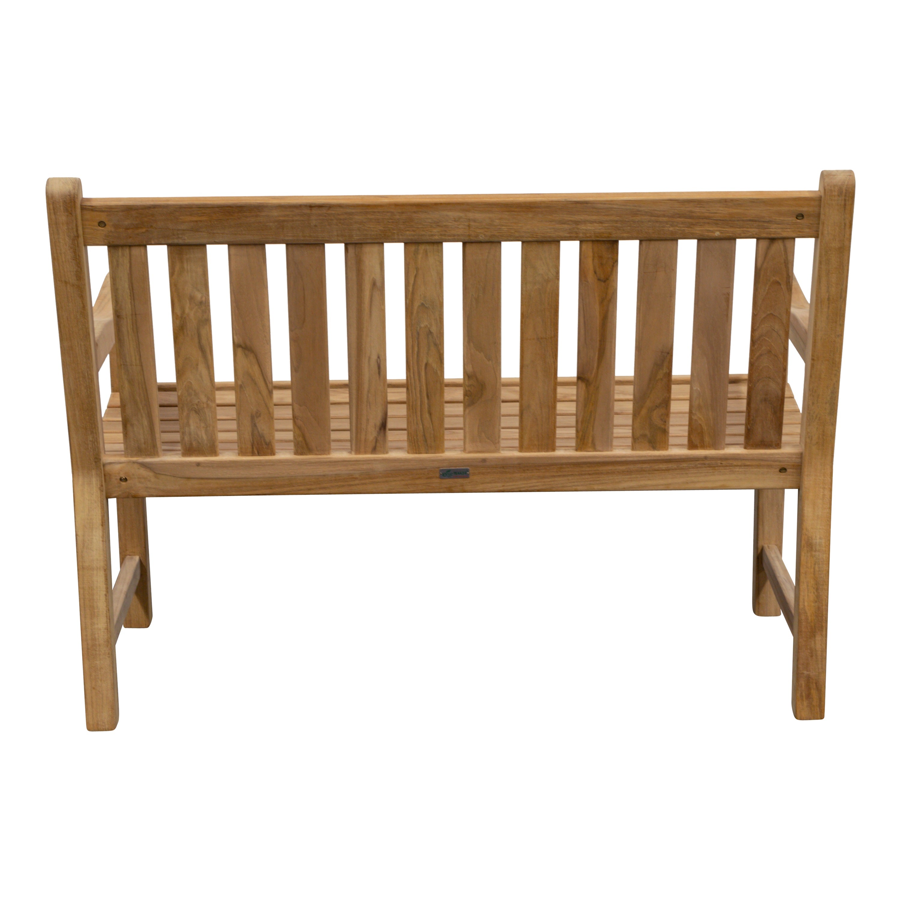 Teak Gartenbank Riva, verschraubt, zerlegt, 120 cm