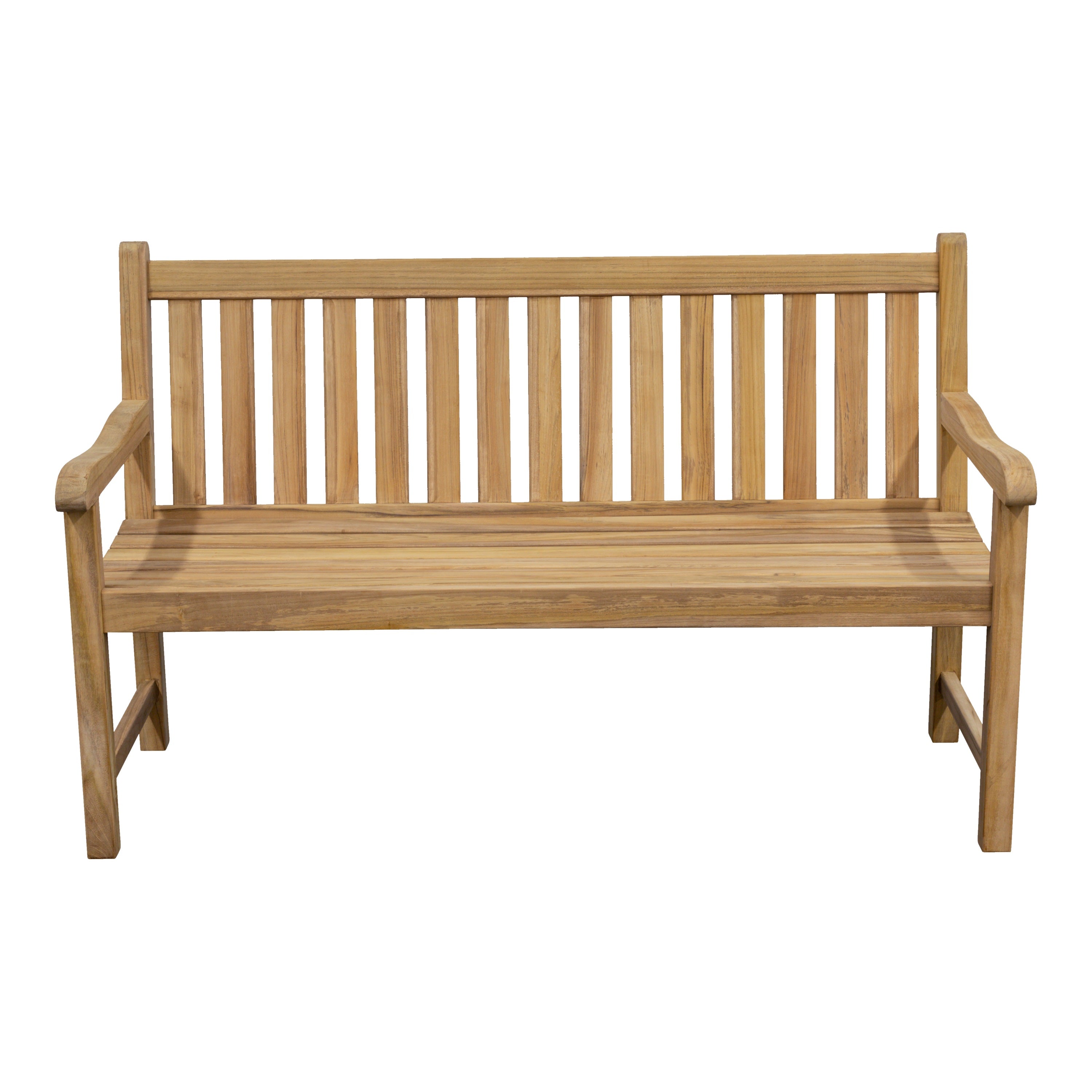 Teak Gartenbank Riva, verschraubt, zerlegt, 120 cm