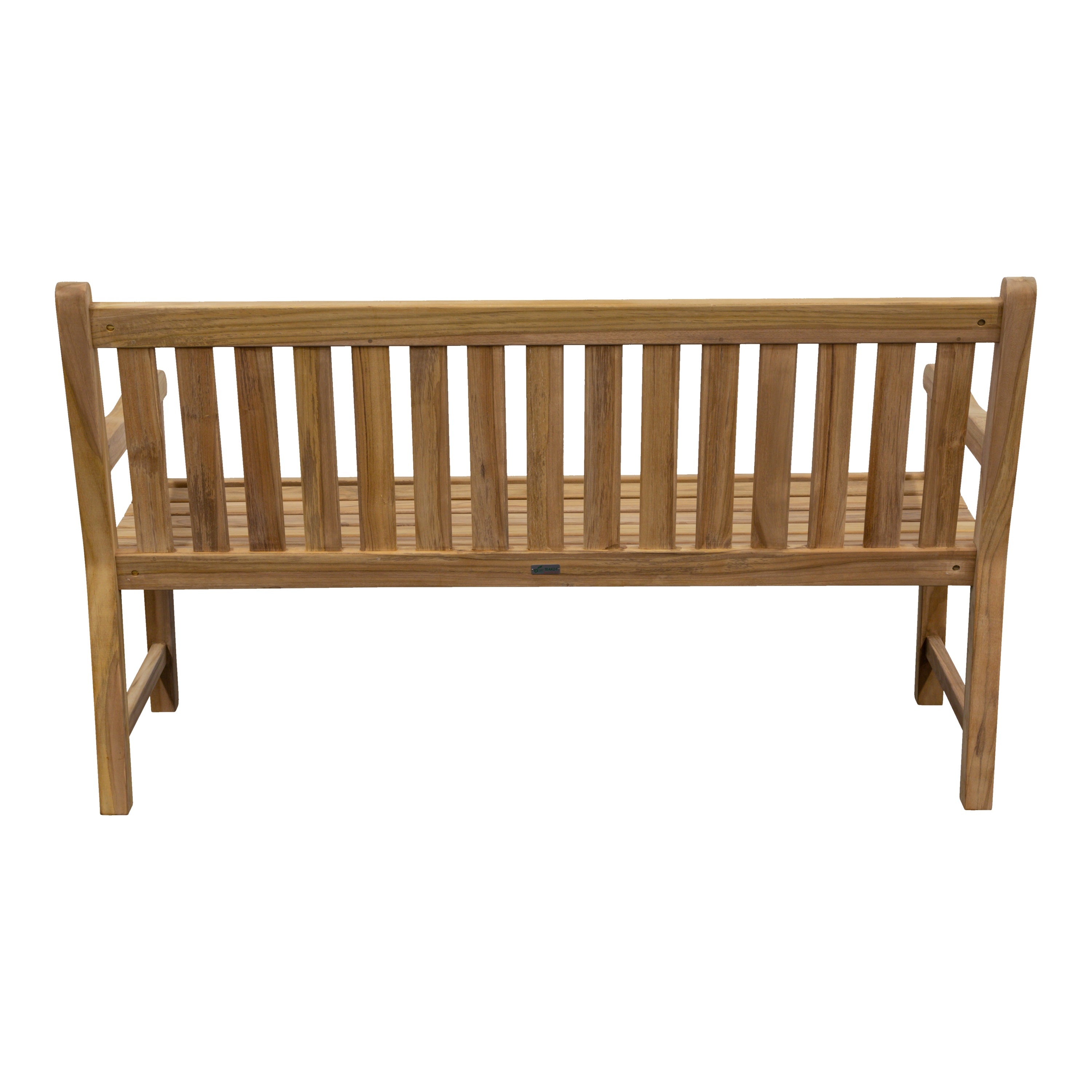Teak Gartenbank Riva, verschraubt, zerlegt, 120 cm