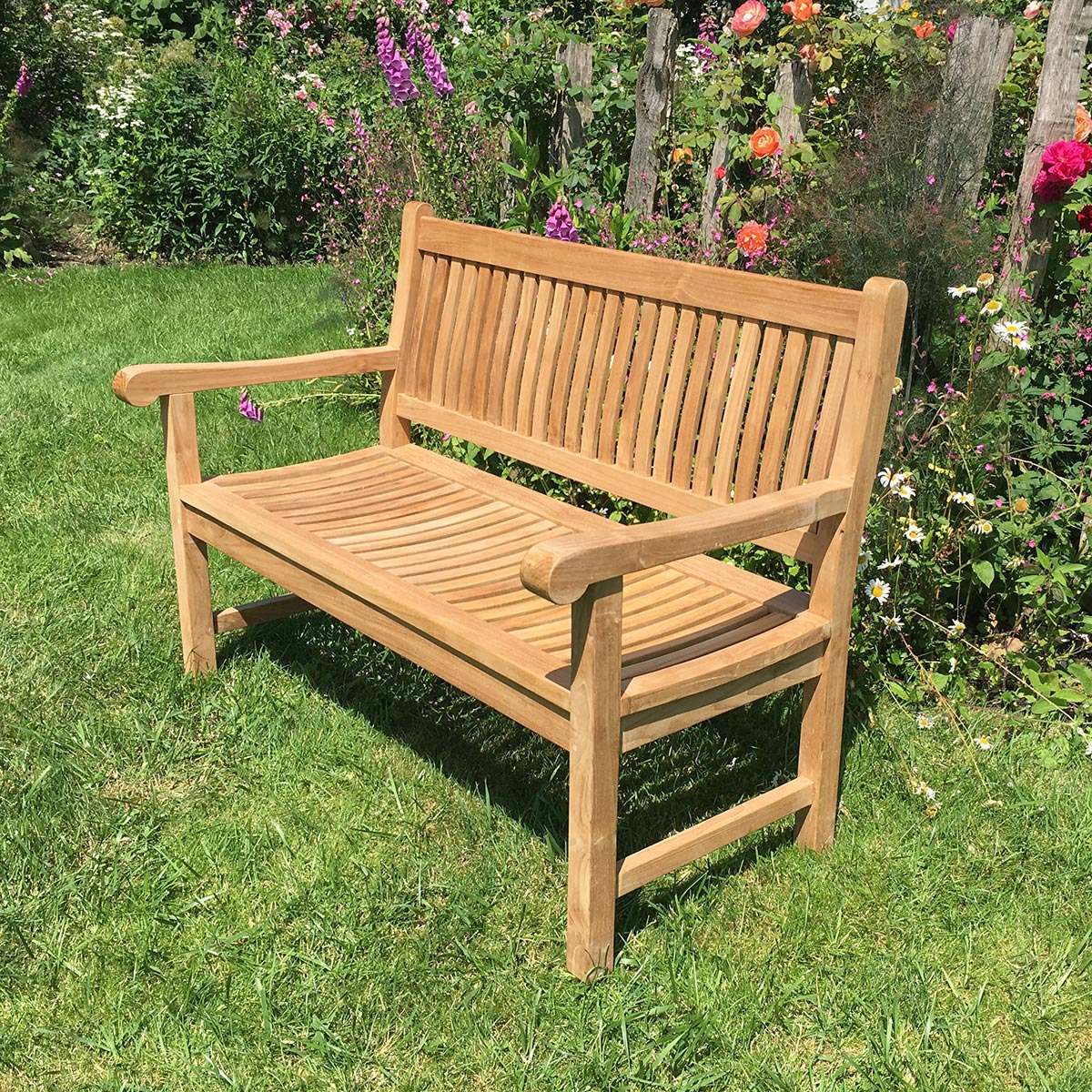 Teak Gartenbank Victoria, 150 cm