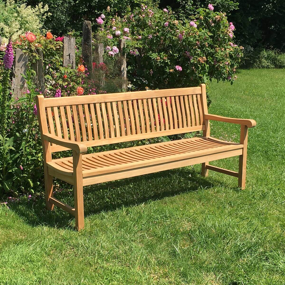 Teak Gartenbank Victoria, 150 cm