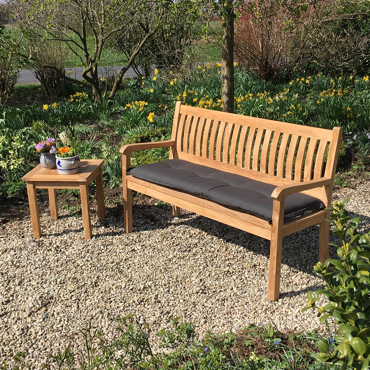 Teak Gartenbank Beaufort, 180 cm