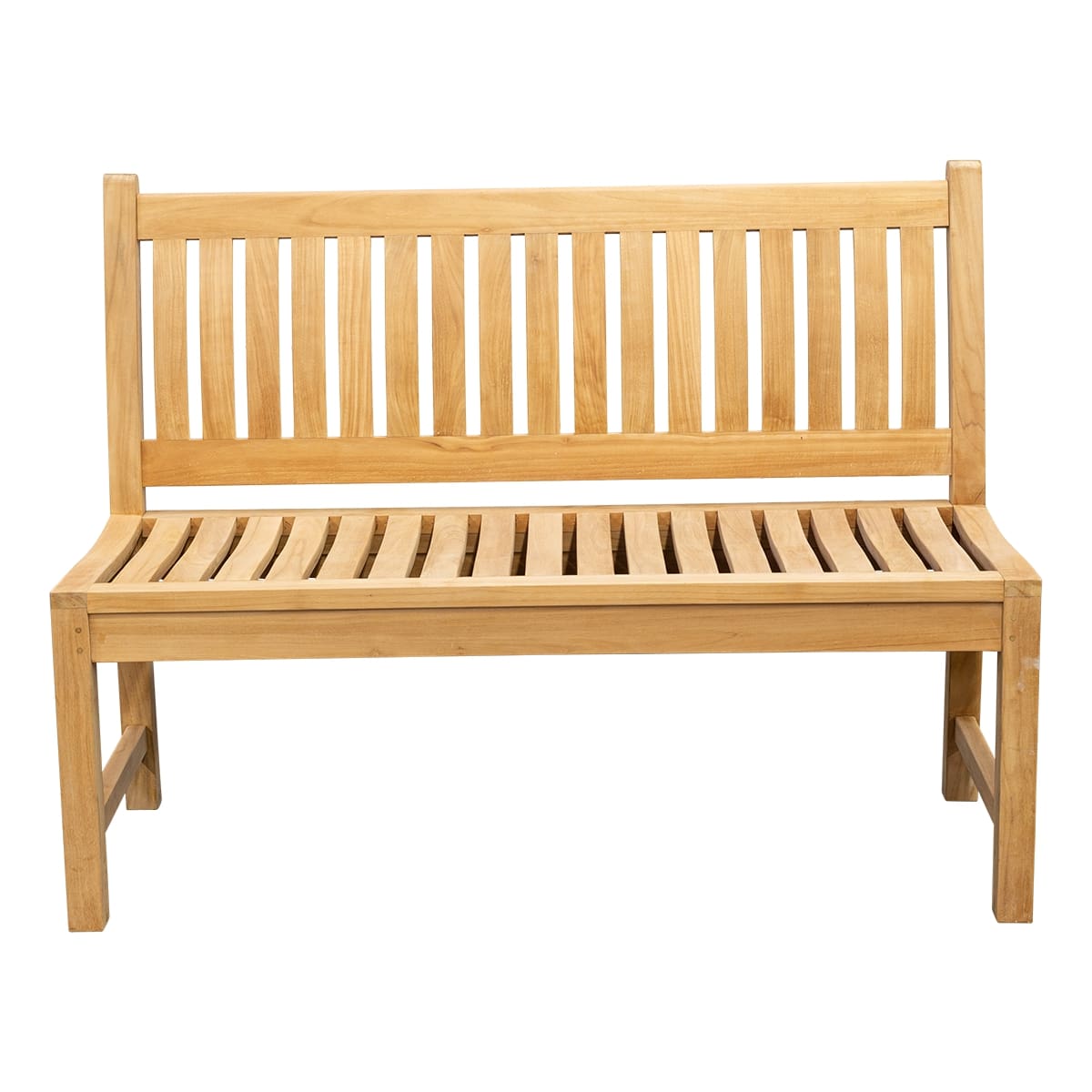 Teak Gartenbank Beaufort ohne Armlehnen, 130 cm