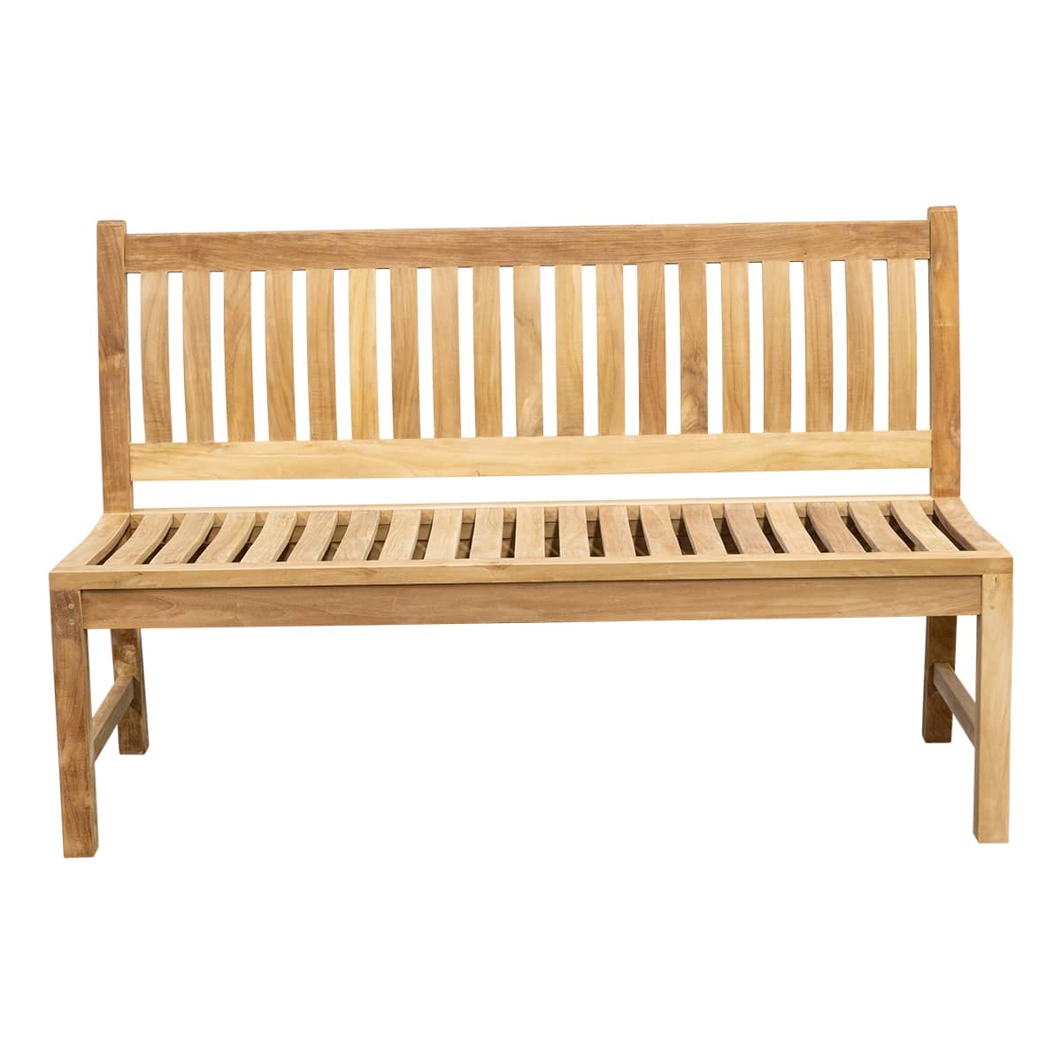 Teak Gartenbank Beaufort ohne Armlehnen, 150 cm