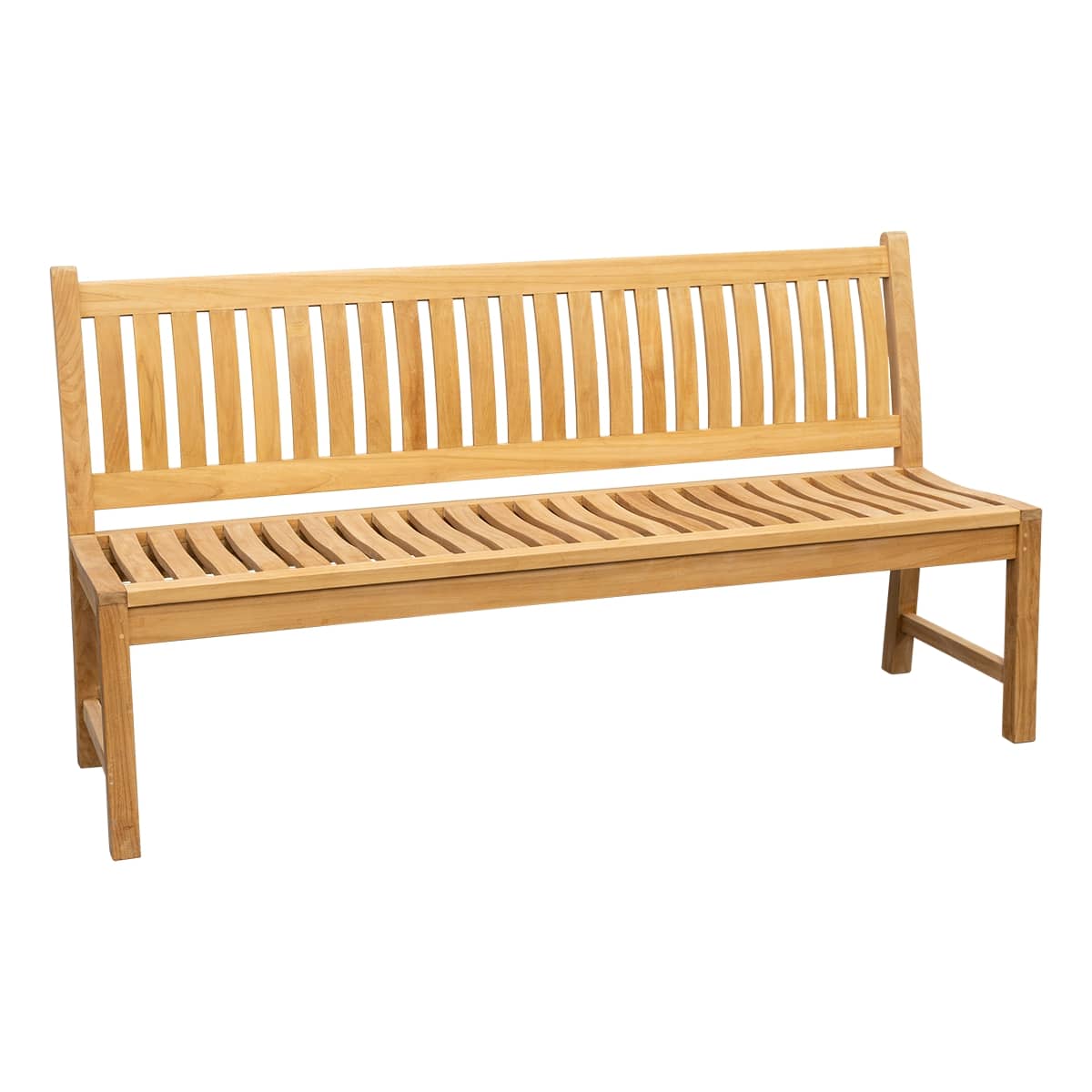 Teak Gartenbank Beaufort ohne Armlehnen, 180 cm